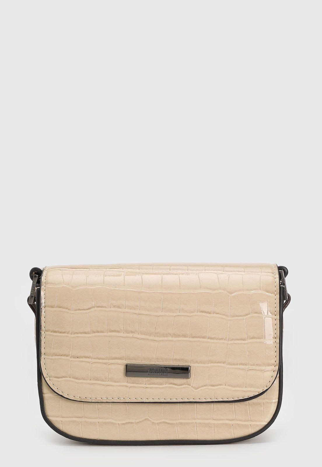 Imagem principal Bolsa Feminina Santa Lolla Texturizada Croco Santa Lolla bege