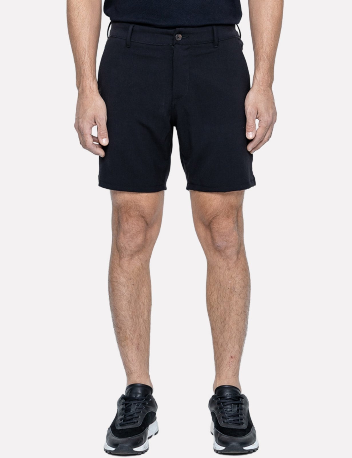 Imagem principal Short K&J Black Masculinio Regular Alfaiataria Everyday Preto King E Joe preto black