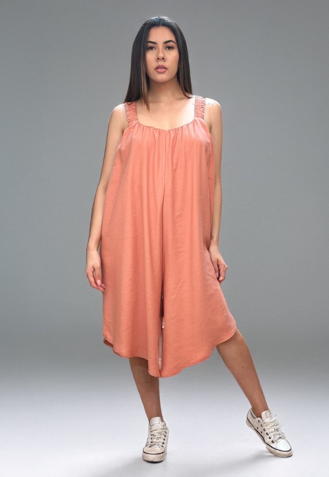 Imagem principal Macacão Pantacourt Curto Rose Amazonia Vital rosê rose