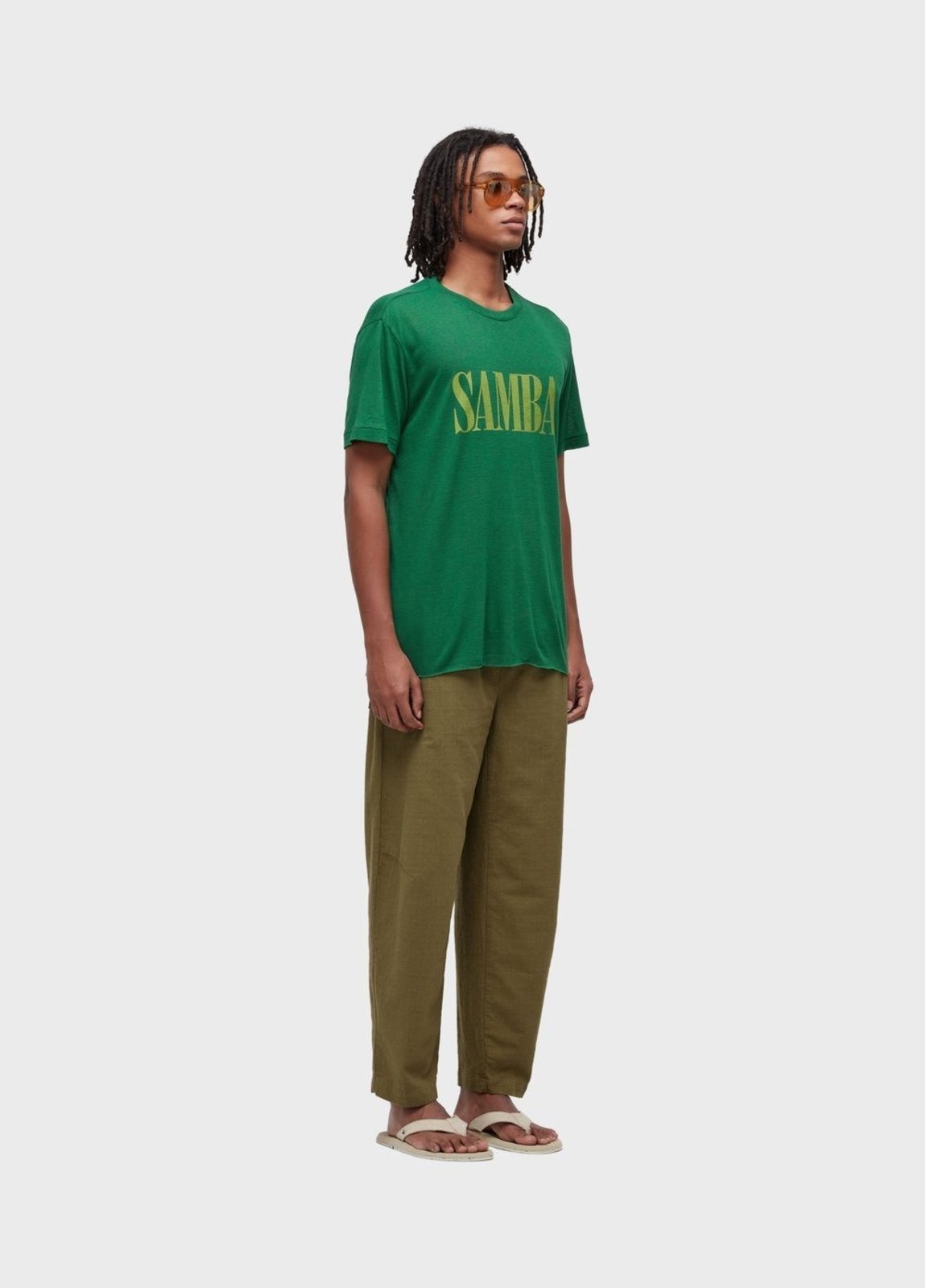 Imagem principal Calça jogging cotton texture Osklen verde