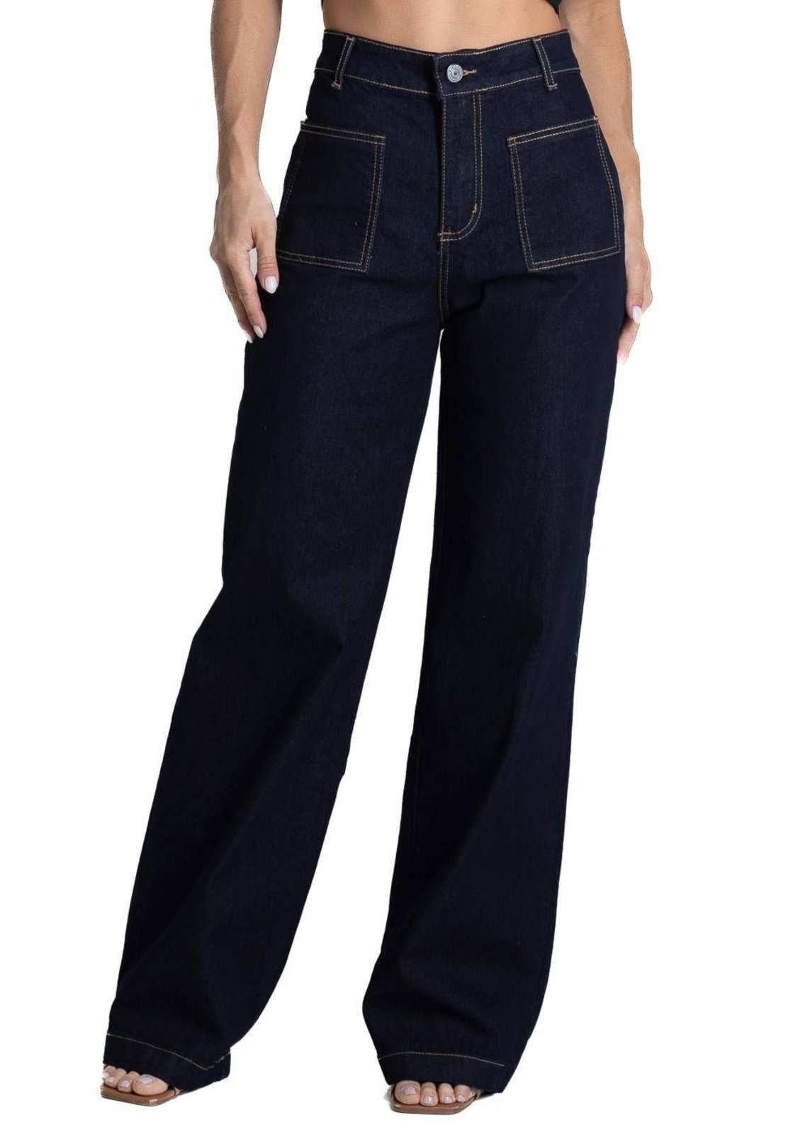 Imagem principal Calça Jeans Sawary Wide Leg - 282030 Sawary azul