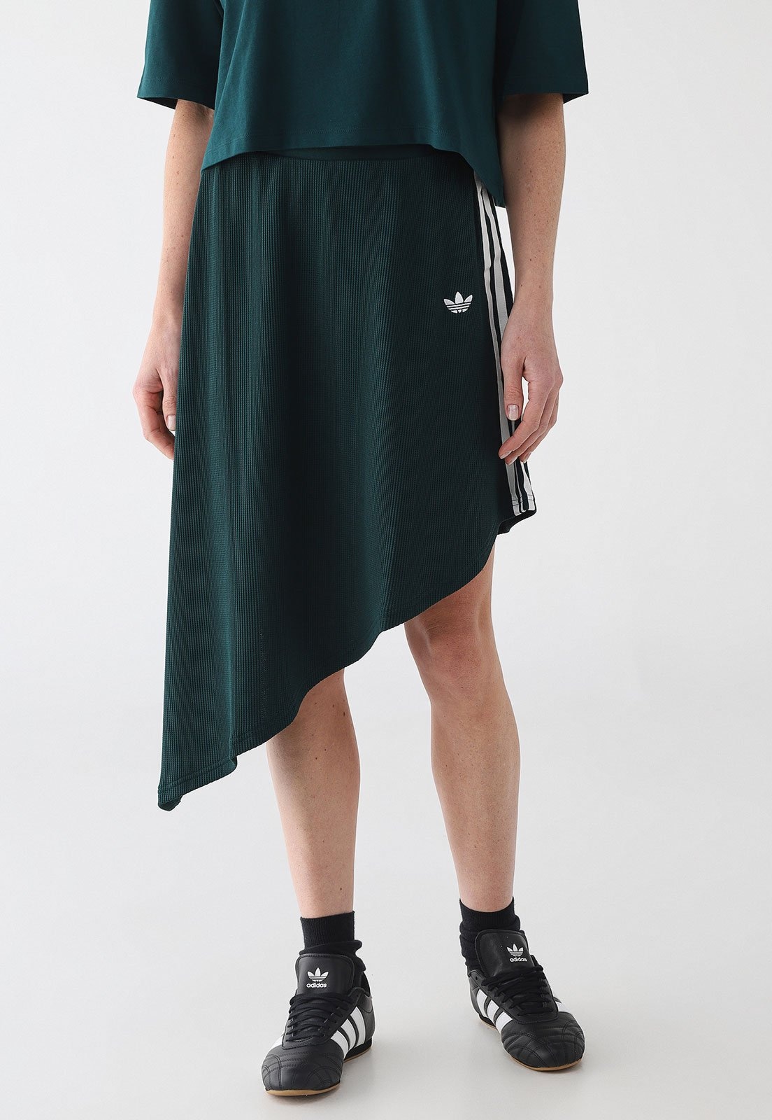 Imagem principal Saia Feminina adidas Originals Assimétrica Escura adidas Originals verde