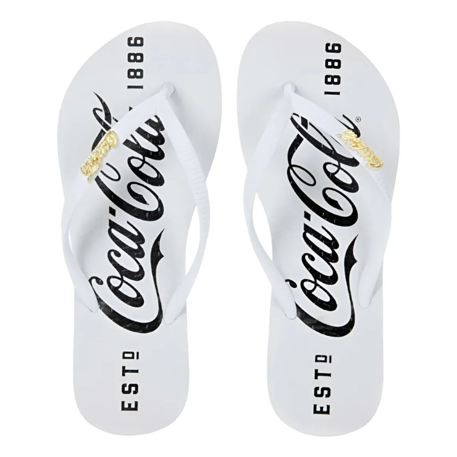 Imagem principal Chinelo Coca Cola 1886 Feminino Coca-Cola branco