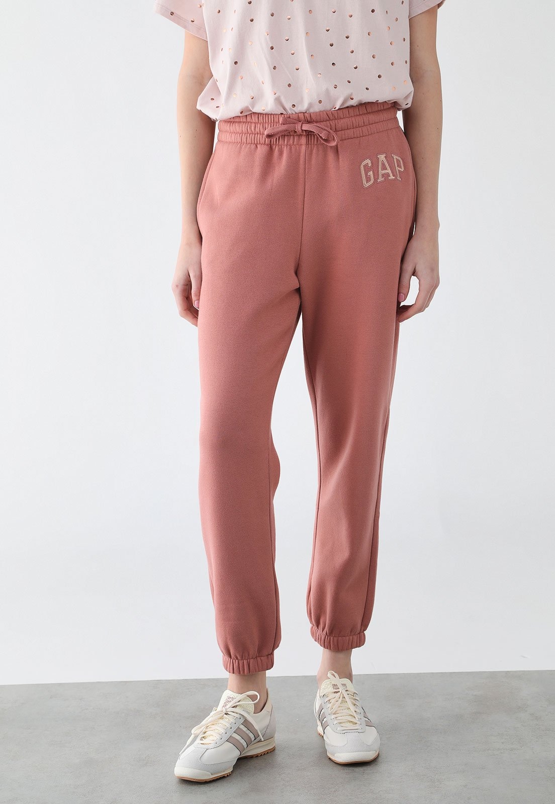 Imagem principal Calça Feminina GAP Jogger Cós Elástico GAP rosa
