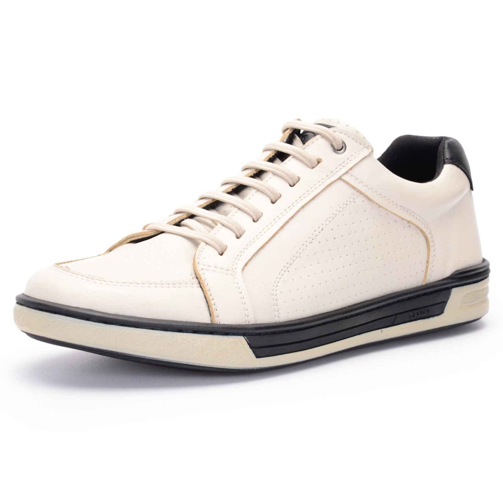 Imagem principal Sapatênis Tênis Casual Ferrile Off White Couro 15302 Ferrile off-white white
