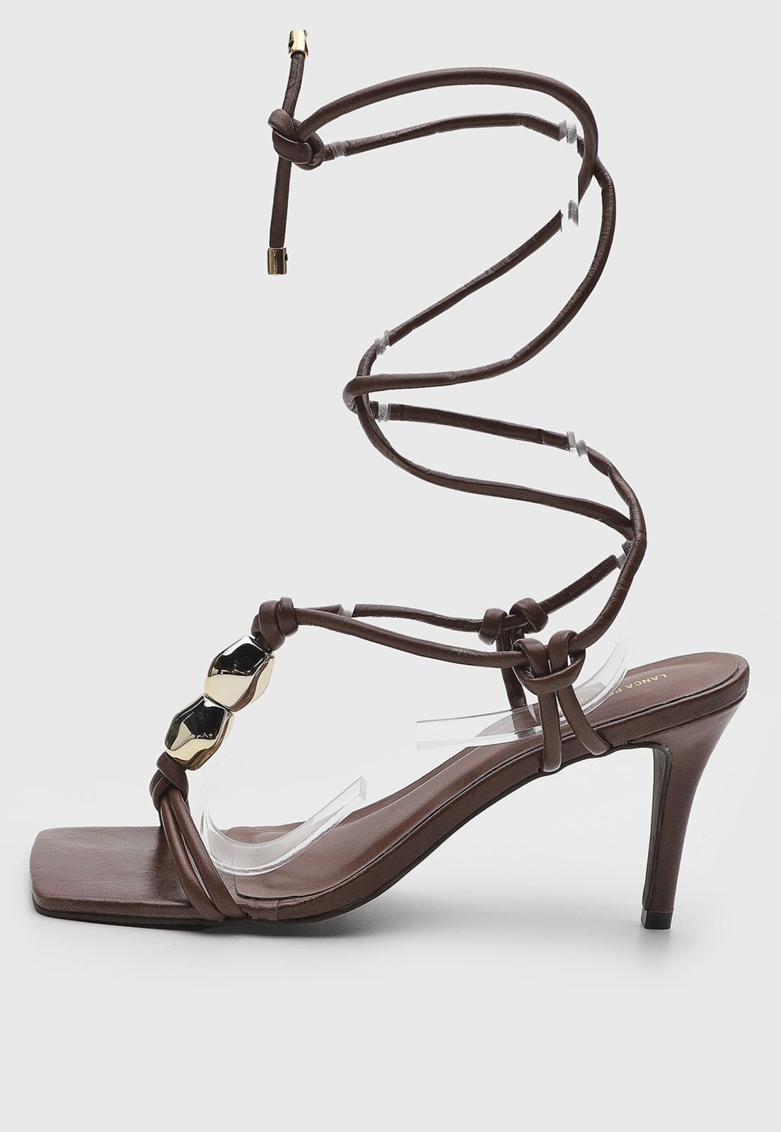 Imagem principal Sandália Feminina Lança Perfume Salto Fino Lança Perfume marrom