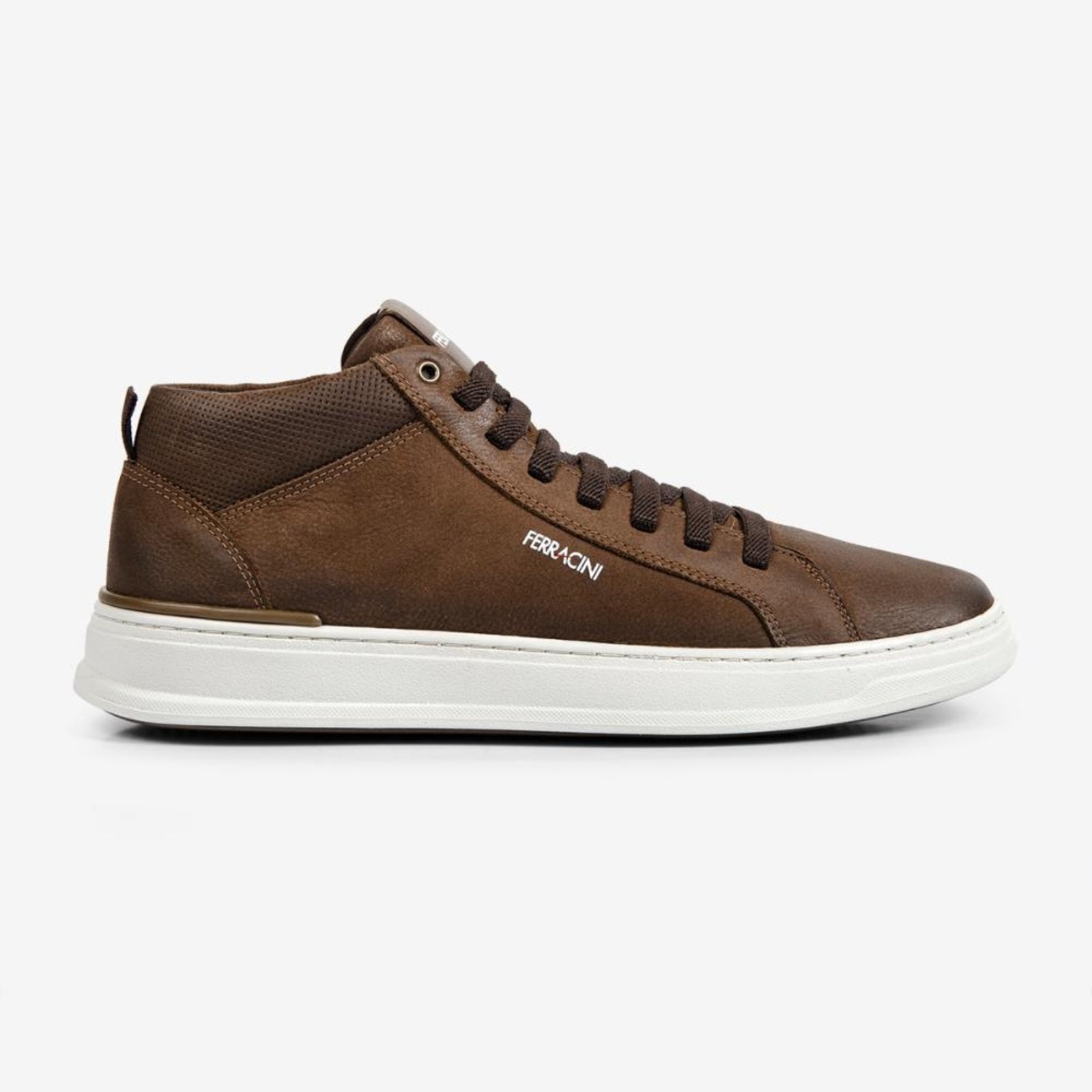 Imagem principal Sapatênis Ferracini Couro Masculino Elástico Gold 2073A Marrom FERRACINI marrom gold