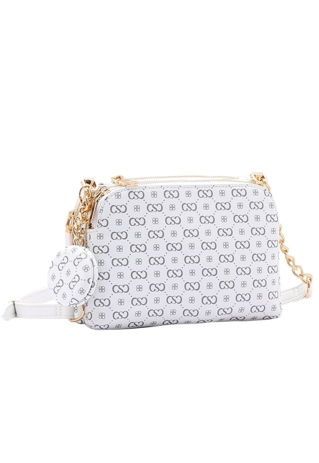 Imagem principal Bolsa Feminina Chenson Original Elegance Luxo Transversal 3485088 Chenson café