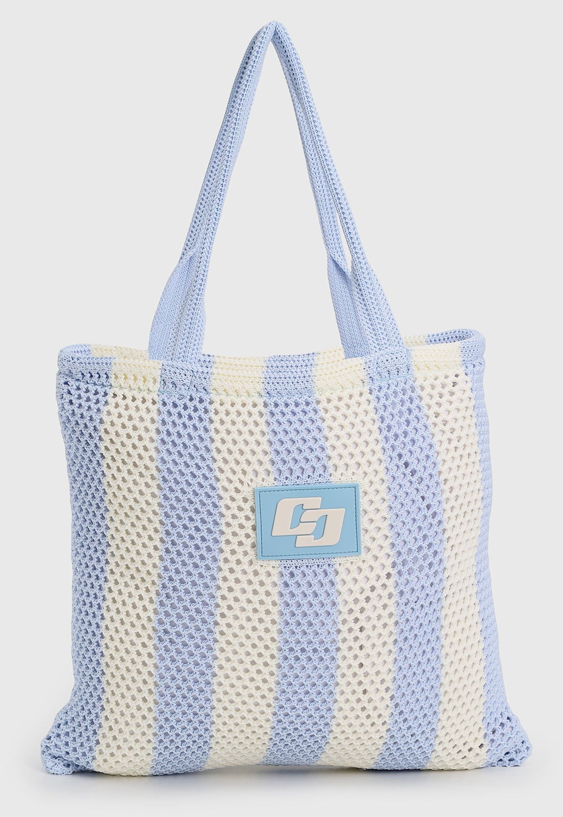 Imagem principal Bolsa Feminina Colcci Crochê Listrada Claro Colcci azul