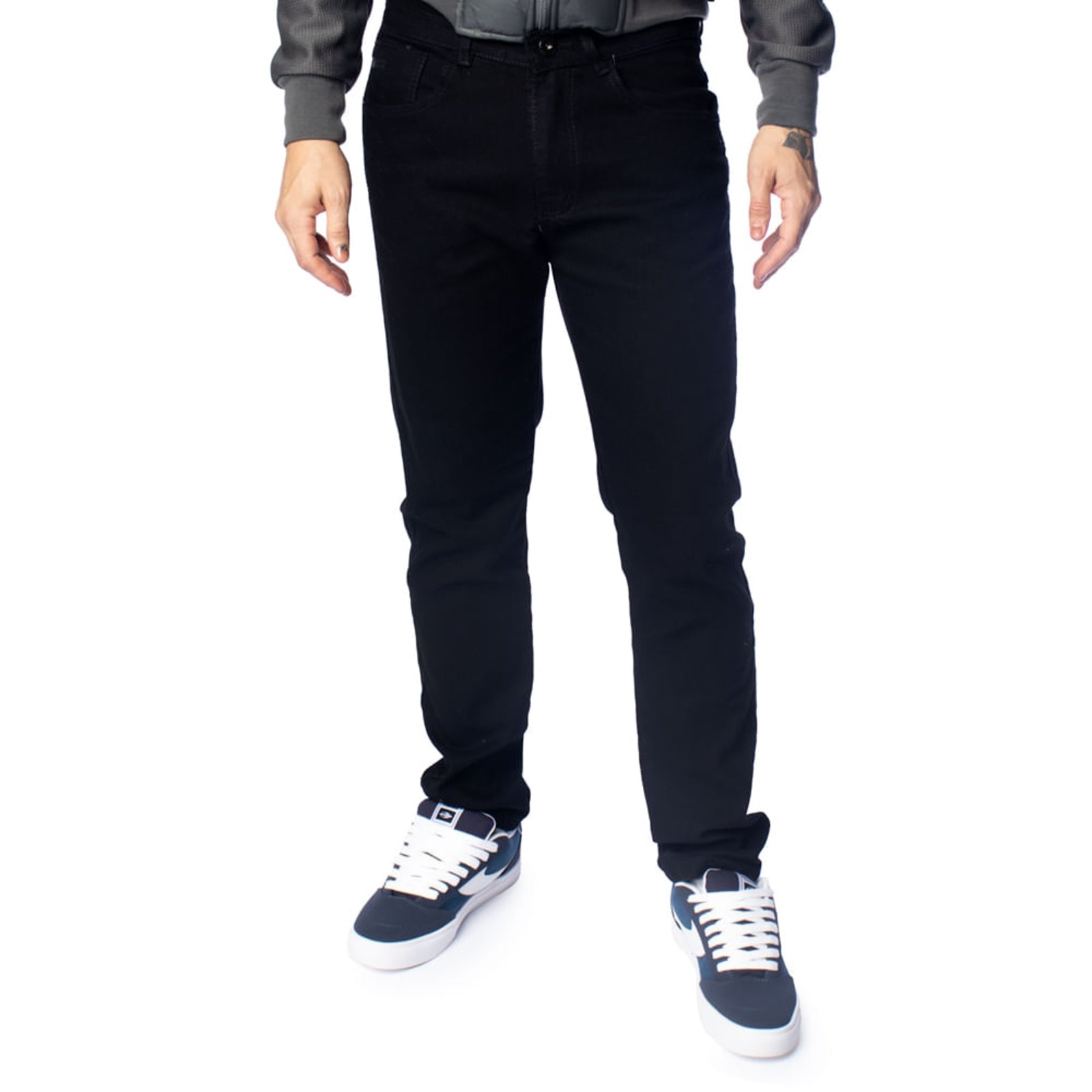 Imagem principal Calça Jeans Masculina Dixie Slim Cintura Média Dixie preto