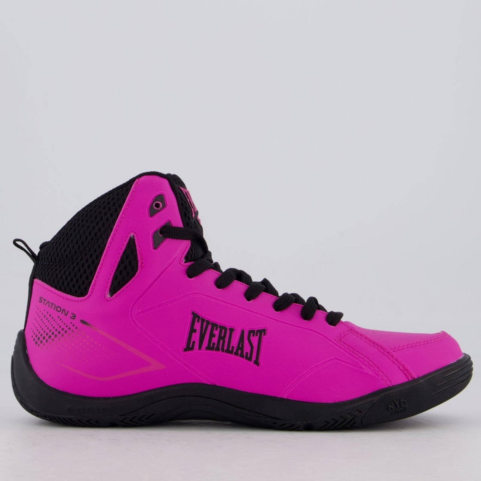 Imagem principal Tênis Everlast Station 3 Feminino e Preto Everlast rosa