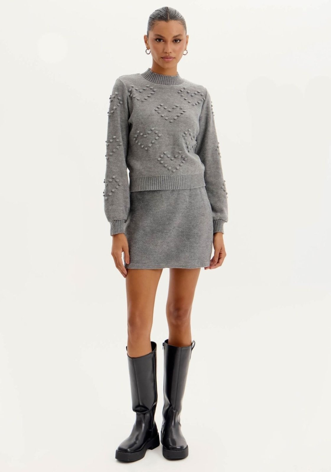 Imagem principal Saia Curta de Tricot My Favorite Things branco