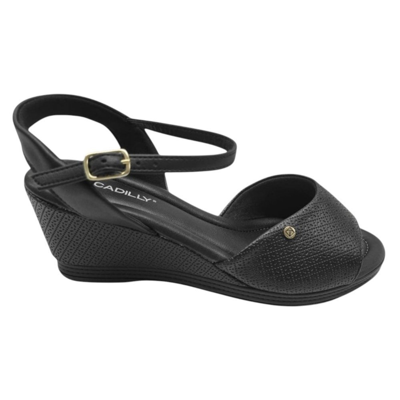 Imagem principal Sandália Piccadilly Alice Anabela Feminina Piccadilly preto