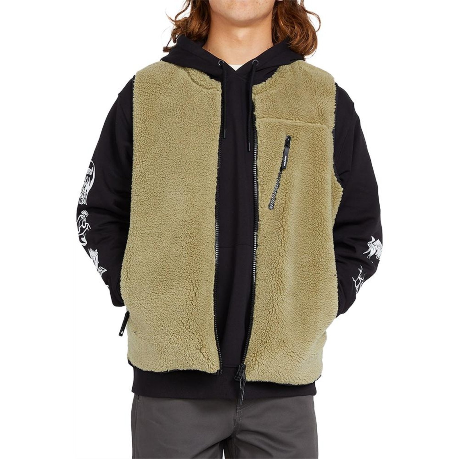 Imagem principal Jaqueta Volcom Colete Archstone Vest WT24 Thyme Green Volcom verde green