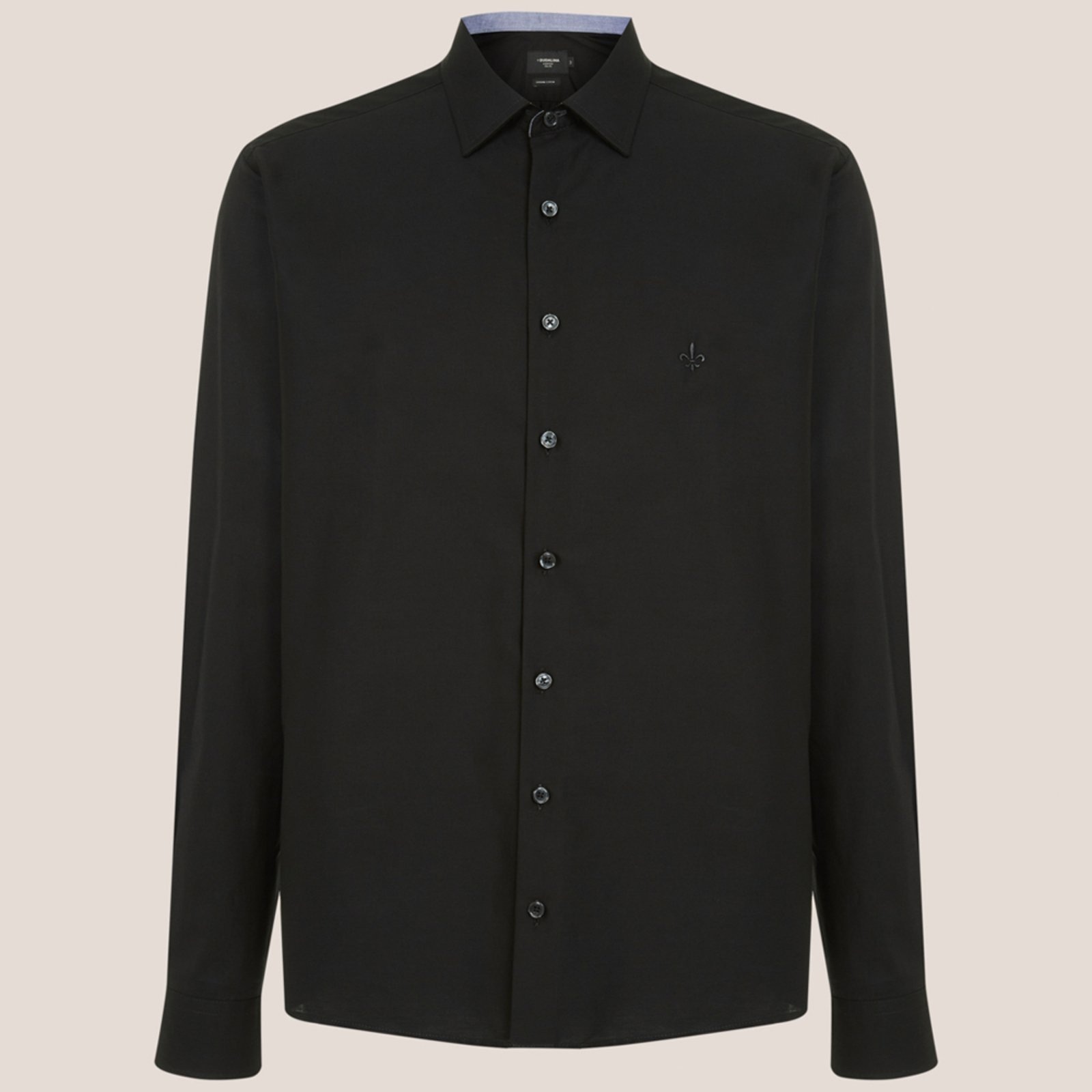 Imagem principal Camisa Dudalina Slim Tricoline Pr26 Masculino Dudalina preto