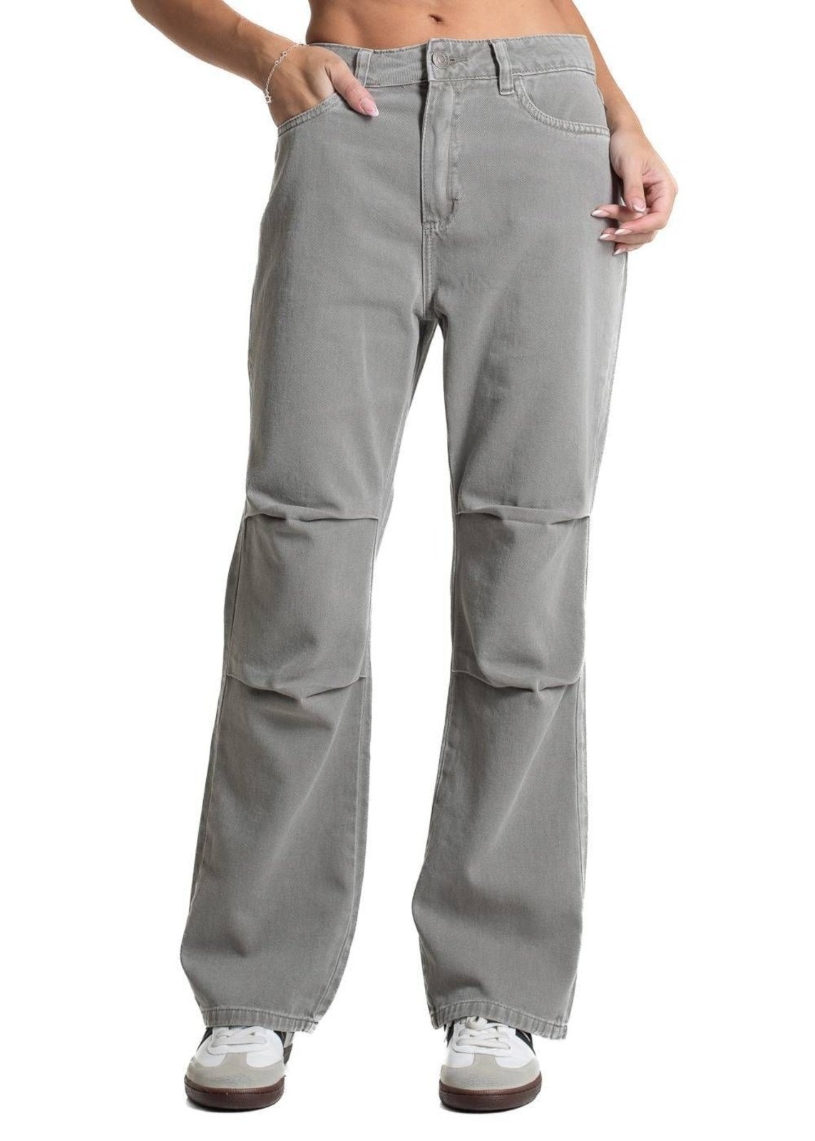 Imagem principal Calça Sarja Sawary Reta - 282666 Sawary verde