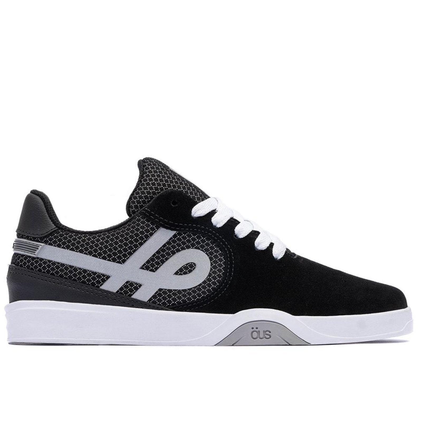 Imagem principal Tênis OUS Imigrante Masculino PRT Prata Reflex Essencial ÖUS preto