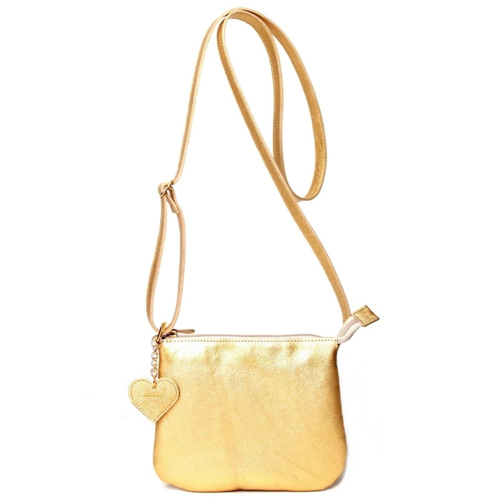 Imagem principal Bolsa Transversal em Couro Artlux Ouro 9060 Artlux unico