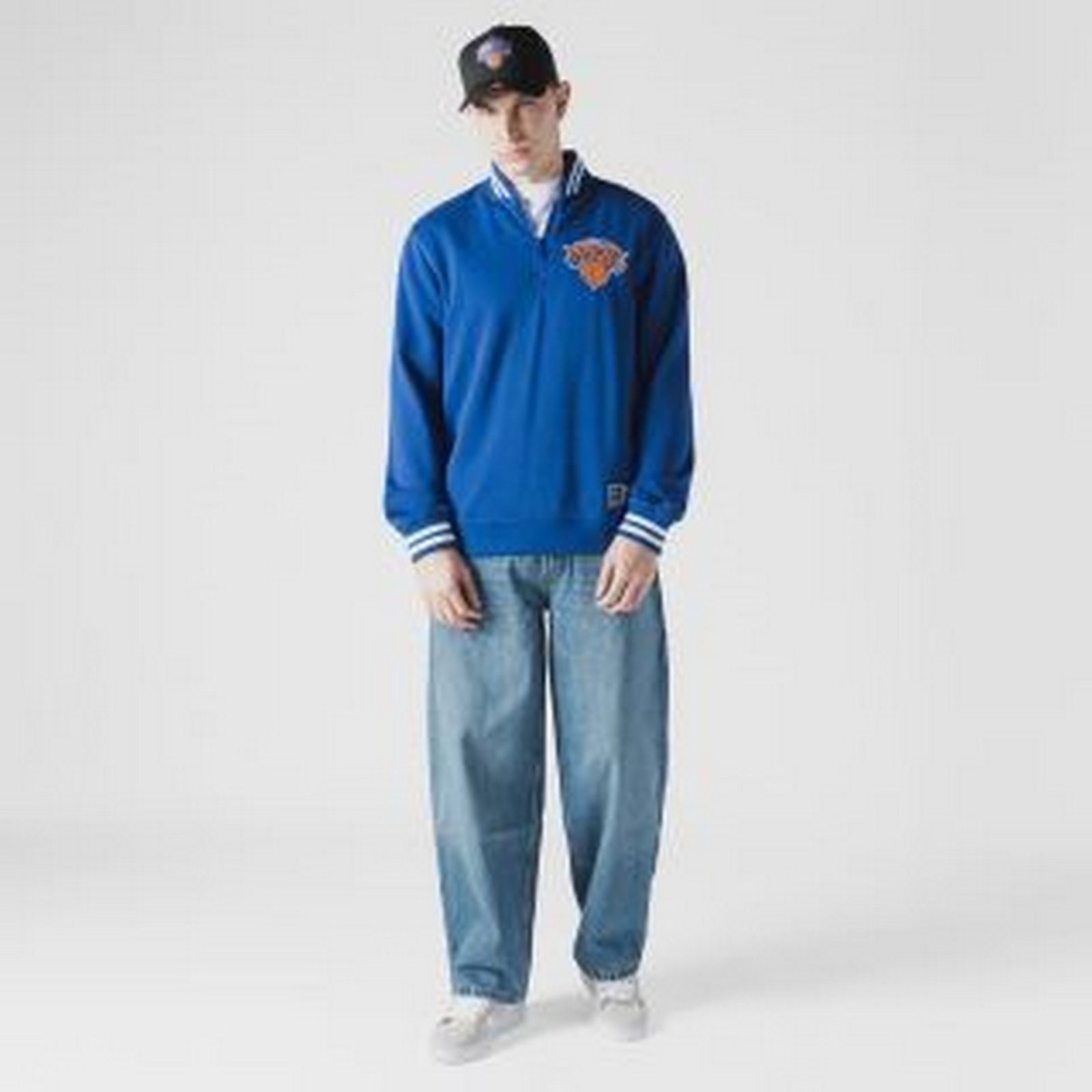 Imagem principal Moletom New Era Quarter New York Knicks NBA new era azul