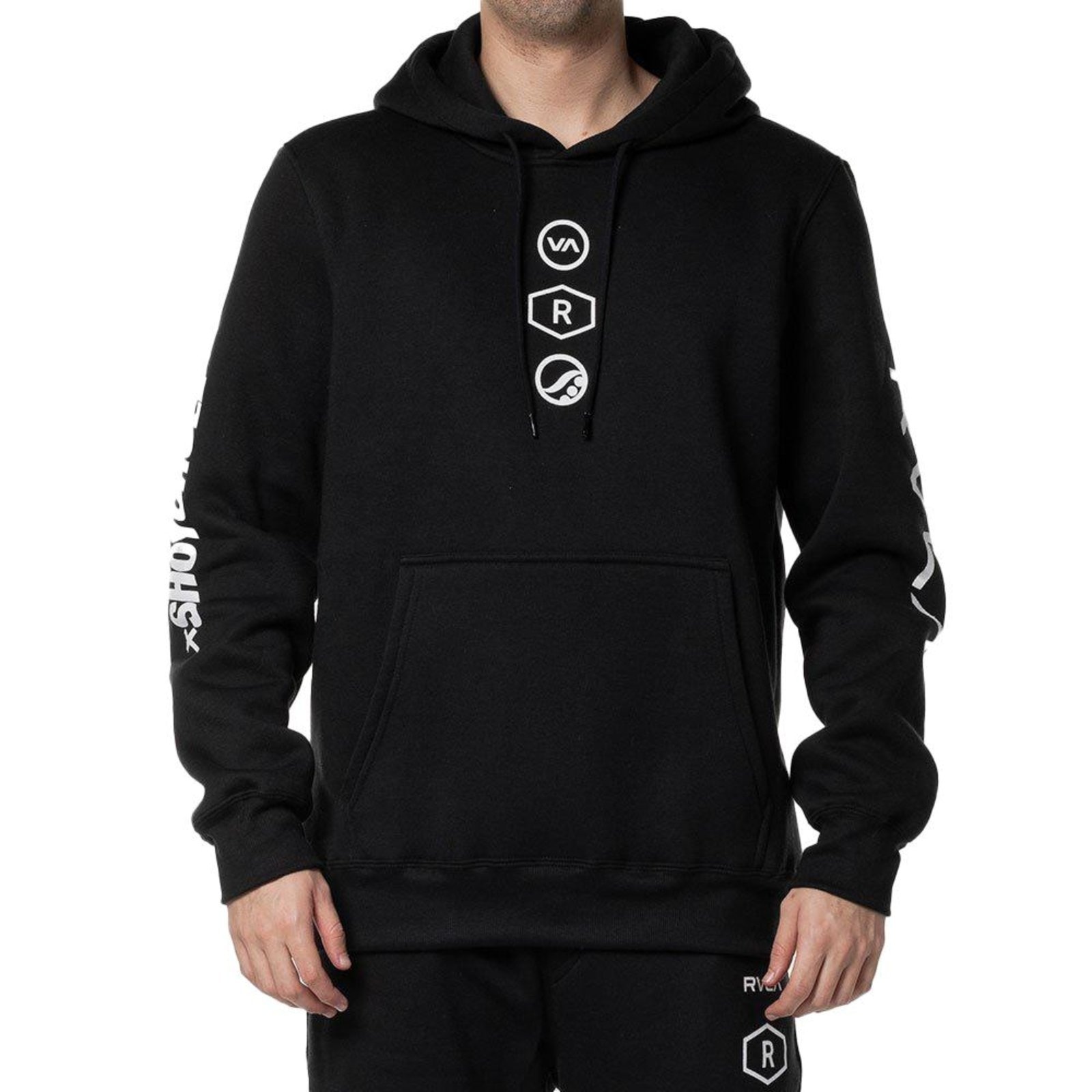 Imagem principal Moletom RVCA Canguru Ruotolo Stack 280G WT24 Masculino RVCA preto