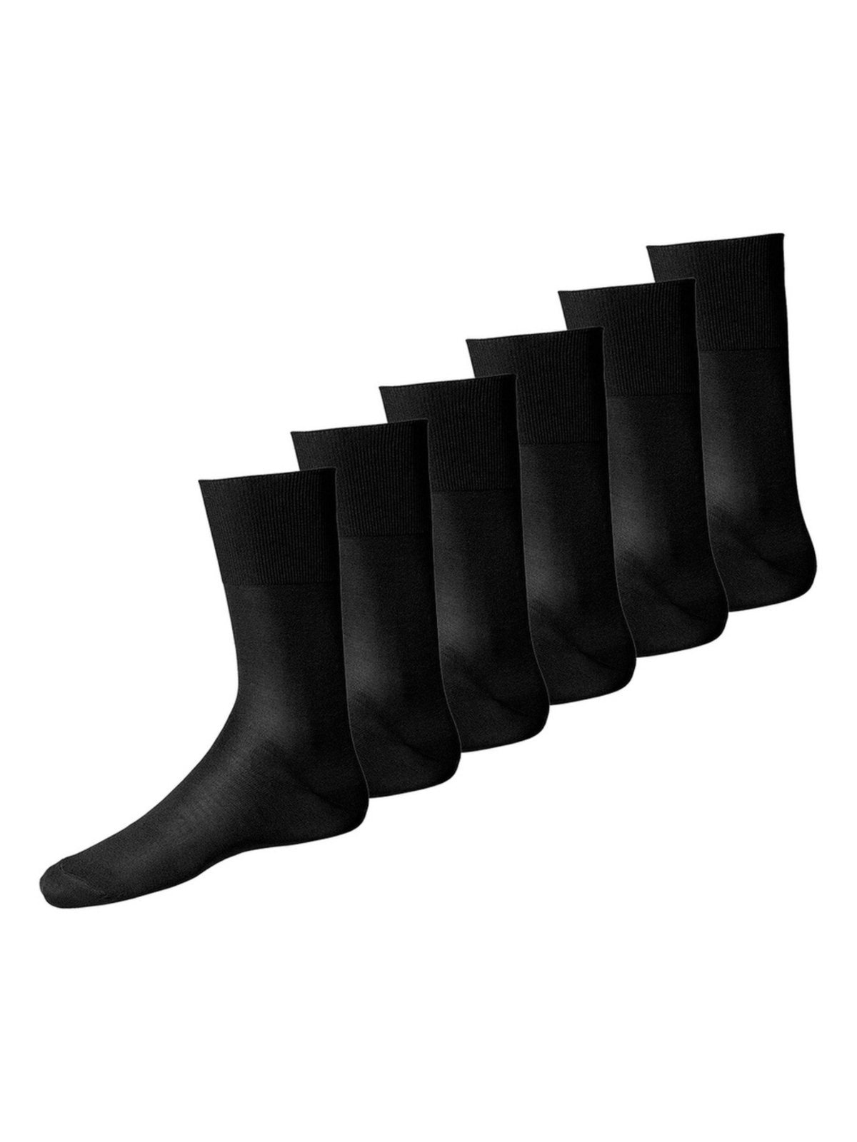 Imagem principal Kit com 6 Pares de Meias Social Lupo 1100 Lupo preto