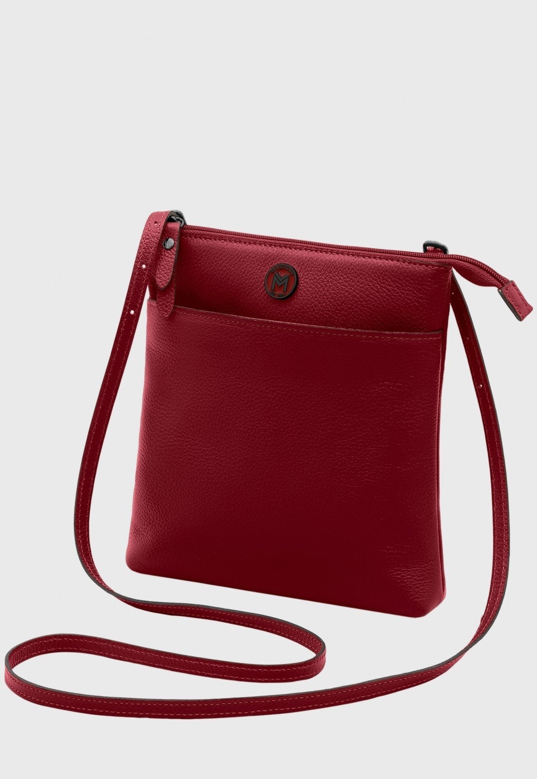 Imagem principal Bolsa Transversal Couro Mariart Itacaré Cereja Mariart vermelho