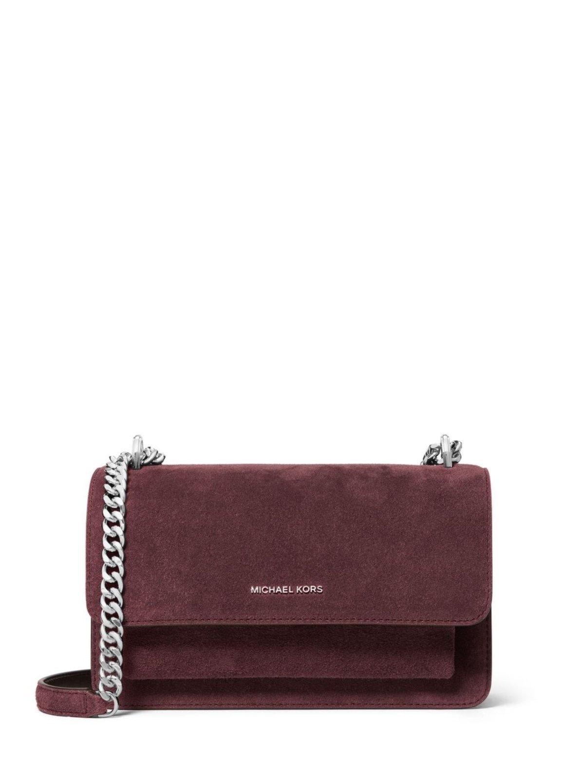 Imagem principal Bolsa De Ombro Claire Grande De Couro 30F5sc7l3s610 Michael Kors vinho