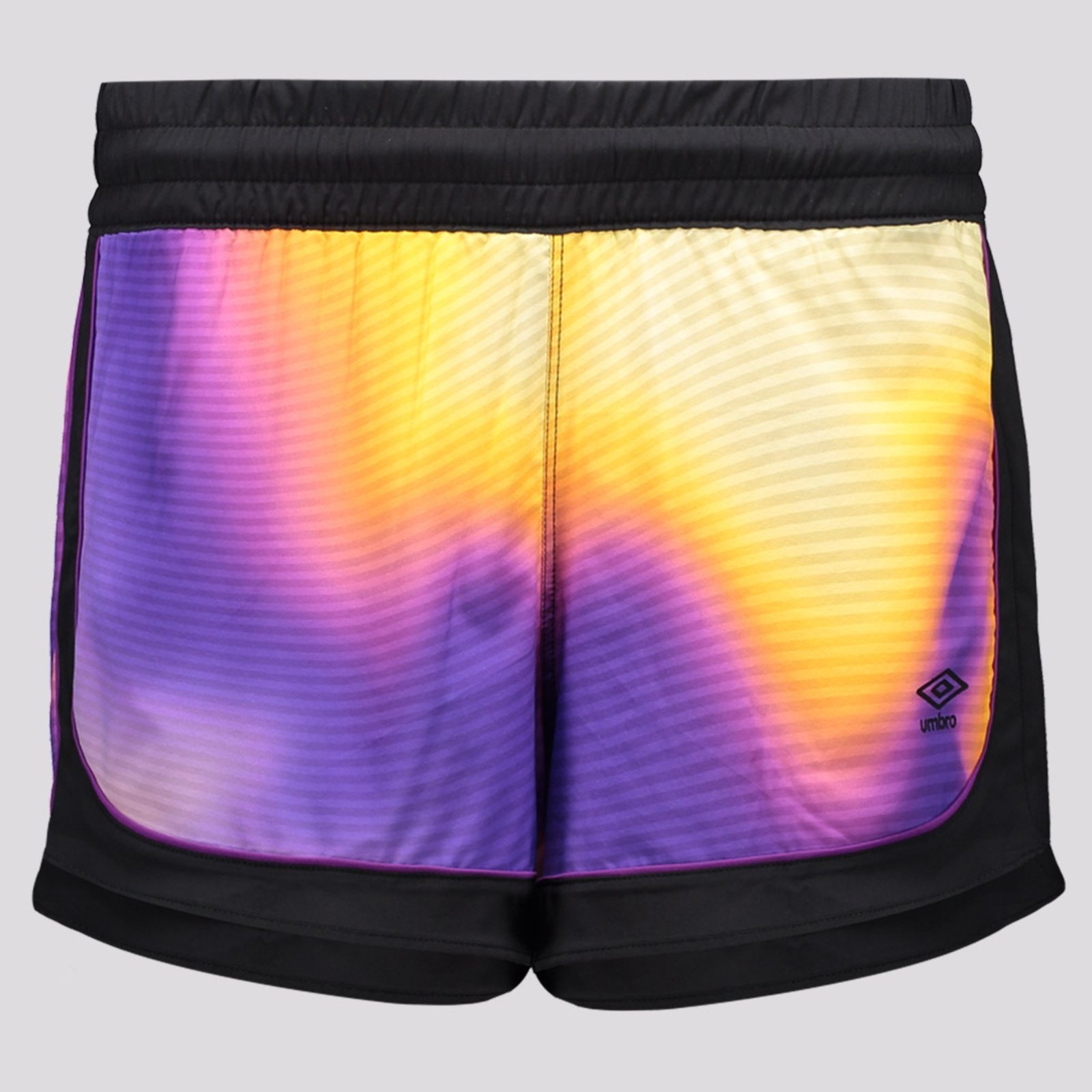 Imagem principal Shorts Umbro Impulse Feminino Roxo e Laranja Umbro preto