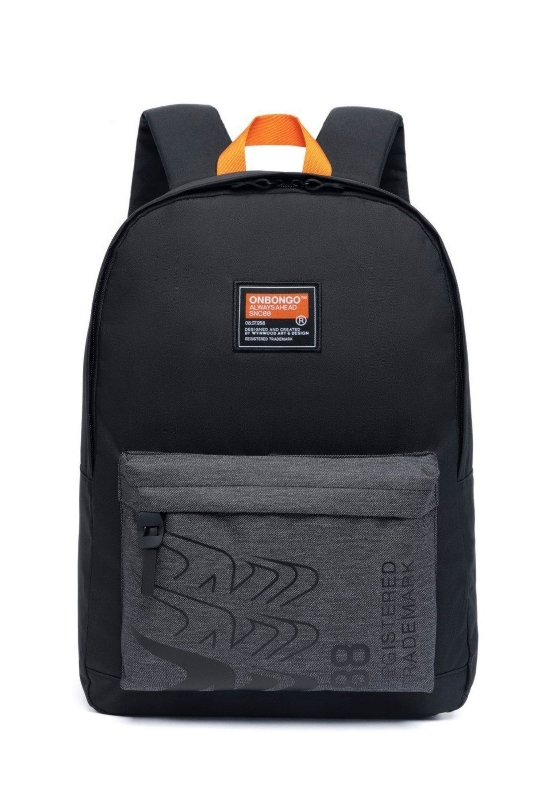 Imagem principal Mochila Onbongo Escolar Reforçada Casual Notebook Onbongo preto