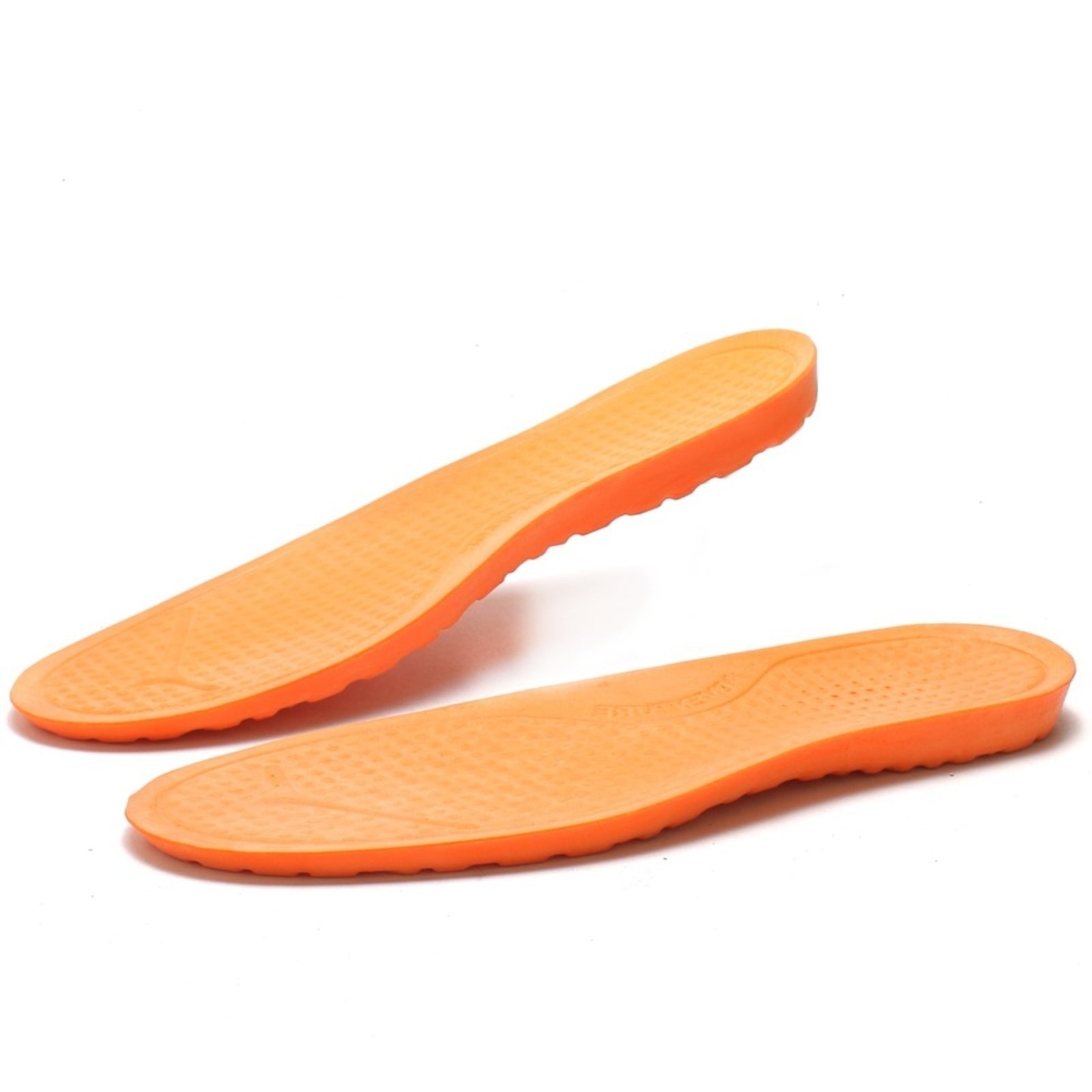 Imagem principal Palmilha Gel Anatomica Conforto Ortopedico Macia Grossa BREDENI laranja