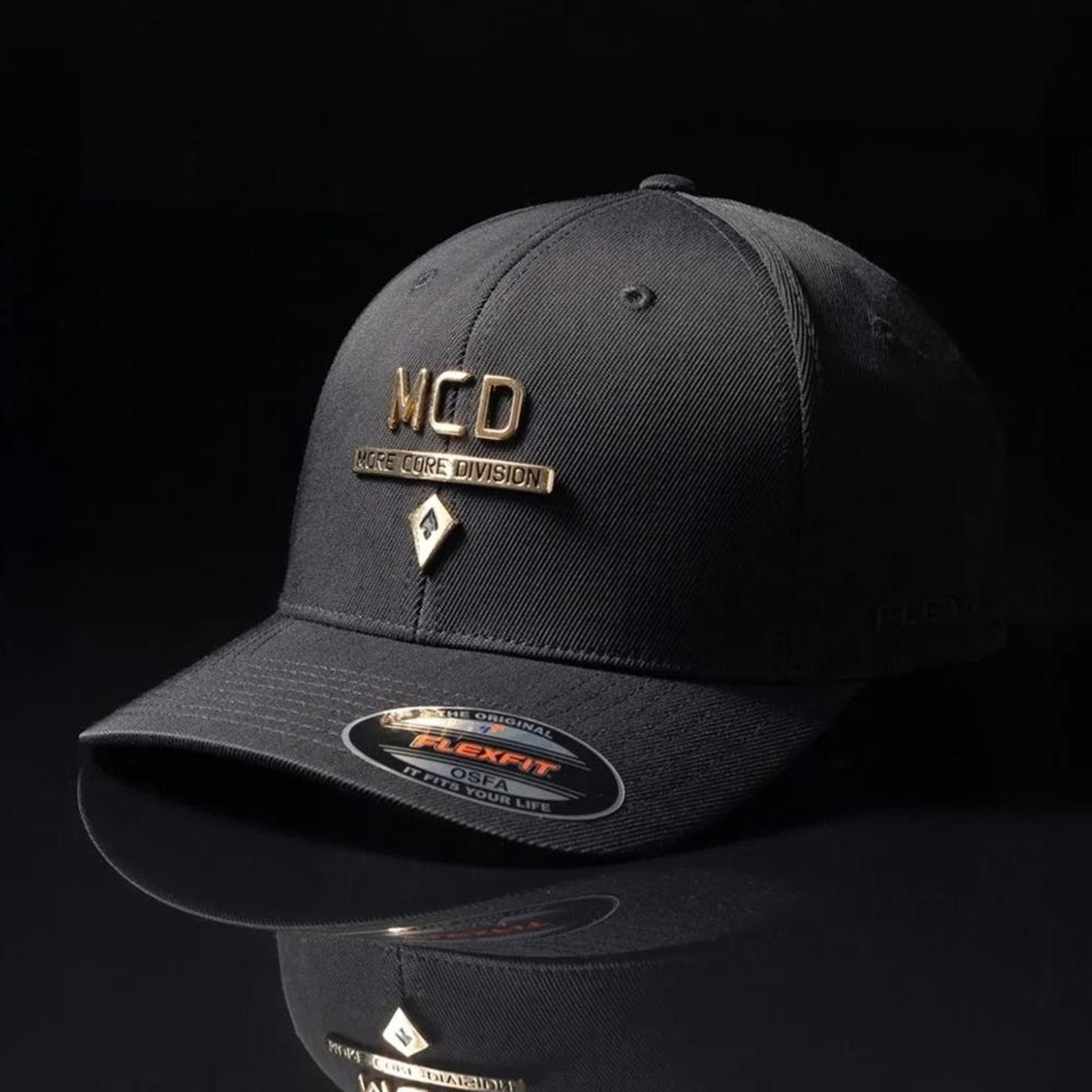 Imagem principal Boné MCD Aba Curva Flexfit SM26 MCD preto