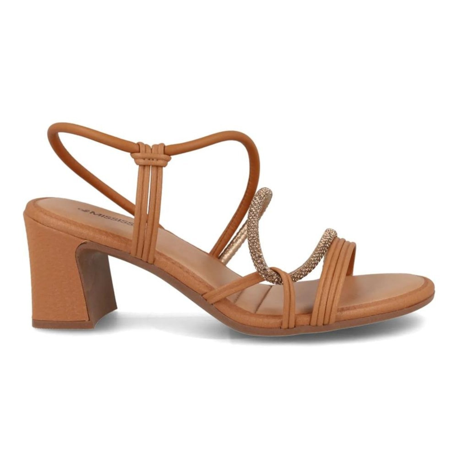 Imagem principal Sandália Mississipi Tiras Finas Feminina MISSISSIPI marrom