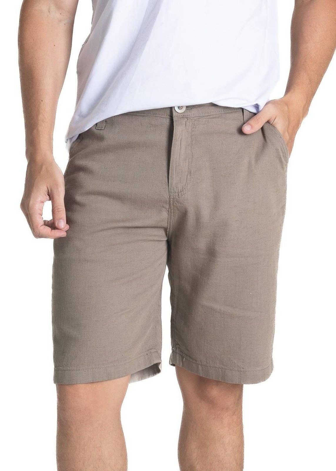 Imagem principal Bermuda Linho Sawary - 281158 Sawary bege