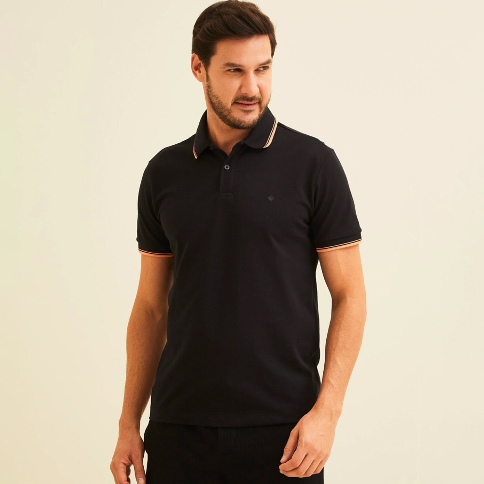 Imagem principal Camisa Polo Forum Dual Ve26 Masculino Forum preto