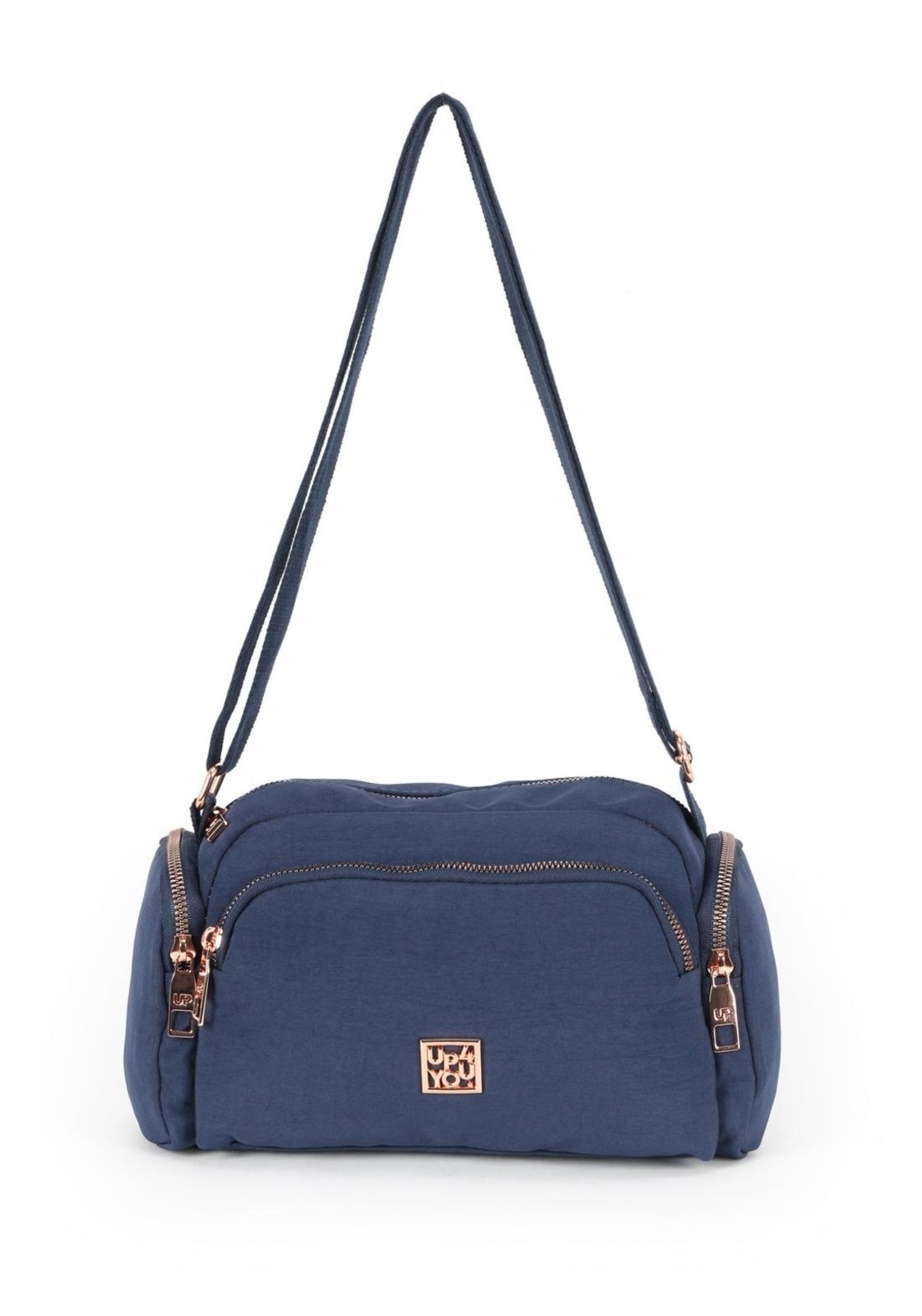 Imagem principal Infantil - Bolsa Baú Pequena Transversal Náilon 4 Bolsos Up4you Up4you azul