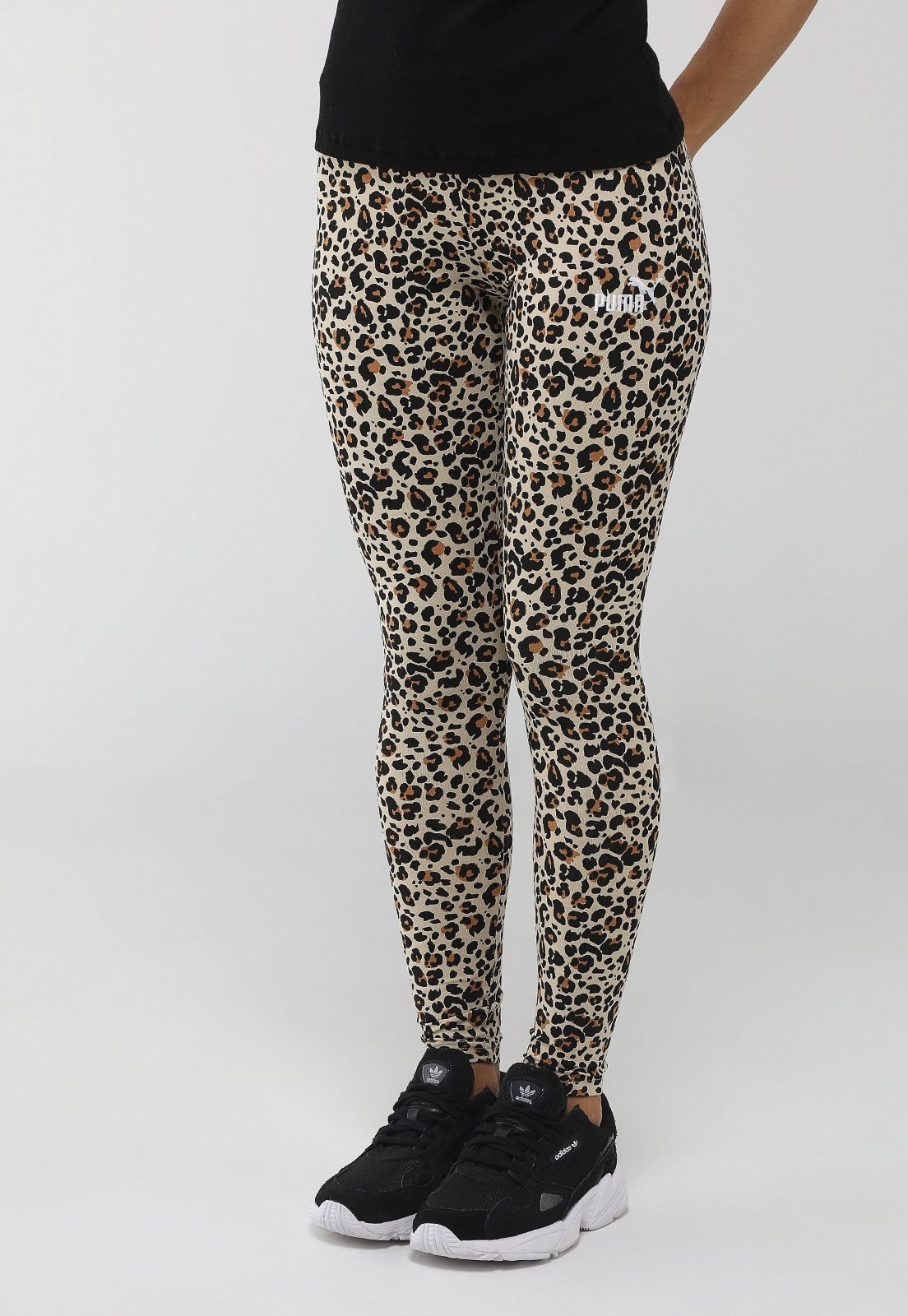 Imagem principal Legging Puma Ajustada Animal Print Puma vinho