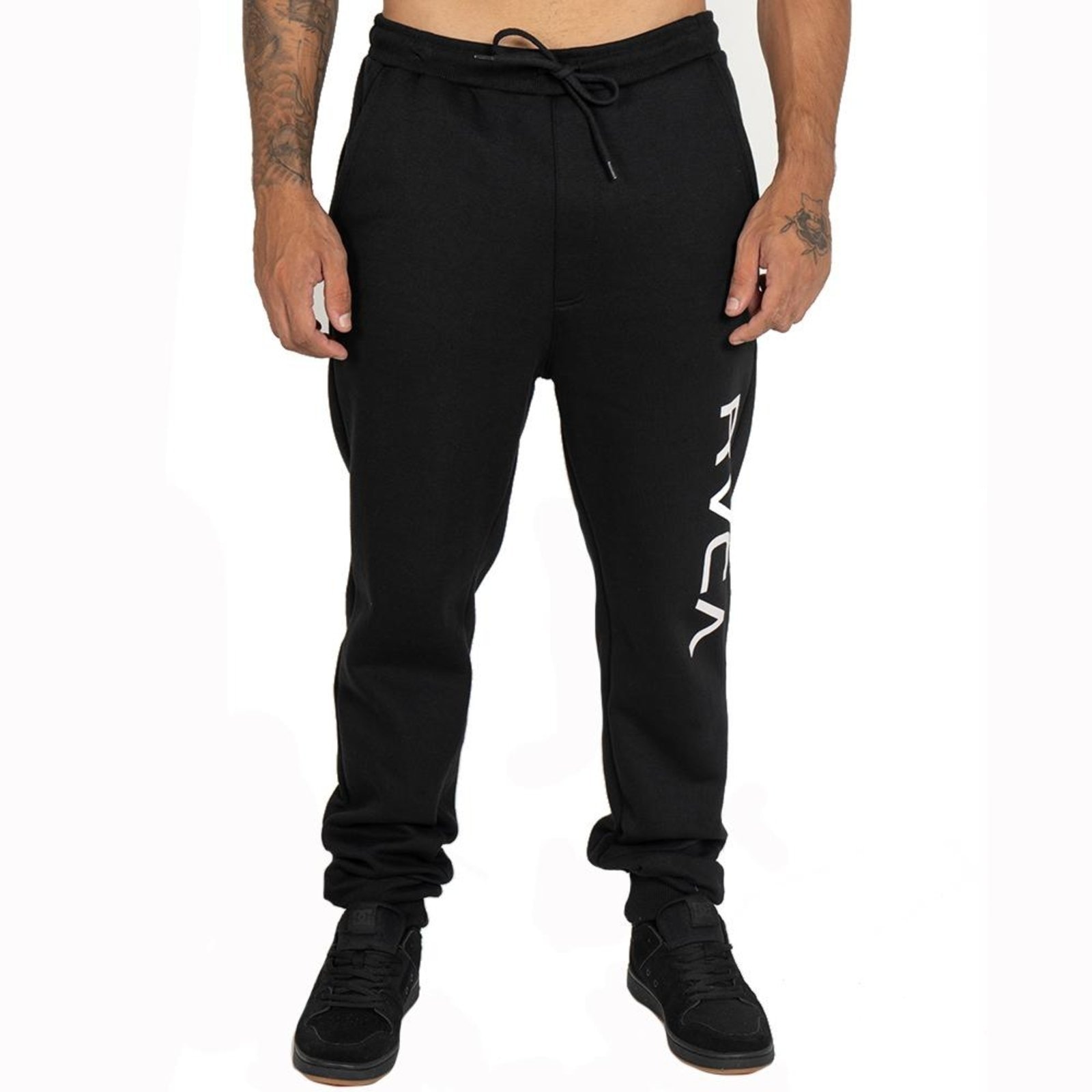Imagem principal Calça RVCA Moletom Big RVCA 270G Masculina RVCA preto