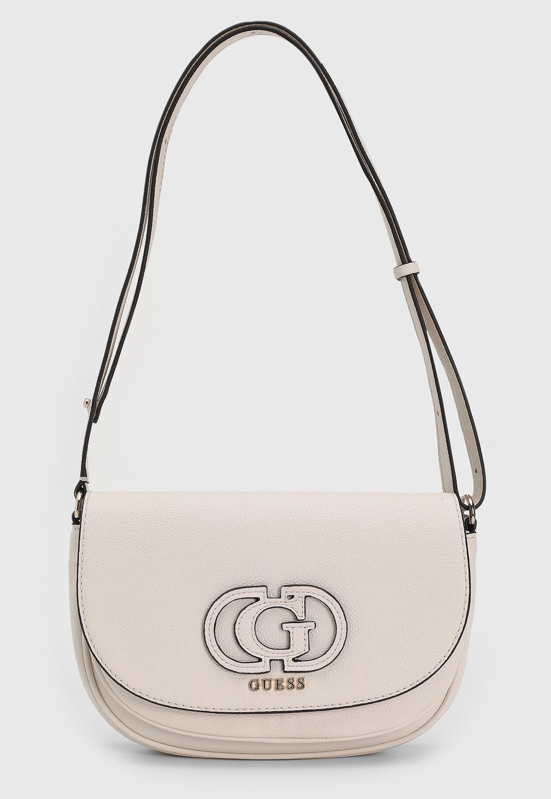 Imagem principal Bolsa Pequena Guess Logo Texturizada Off-White Guess off-white white