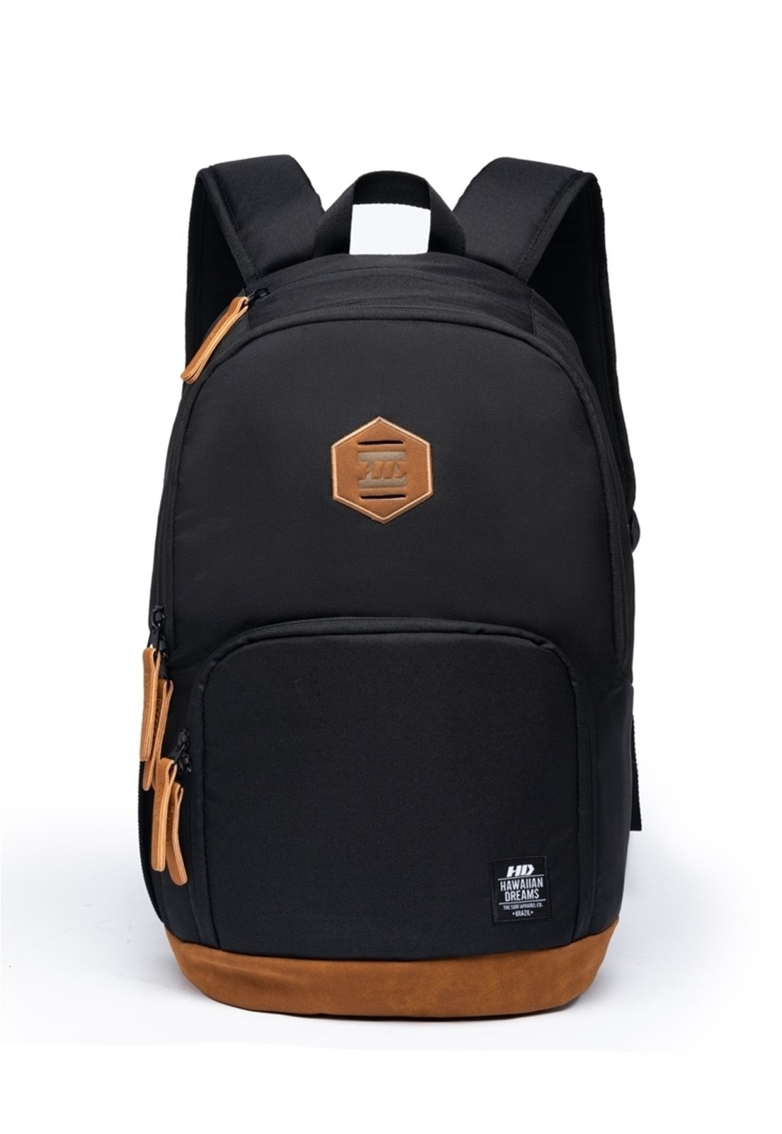 Imagem principal Mochila Masculina HD Reforçada Trabalho Faculdade Escolar HD preto