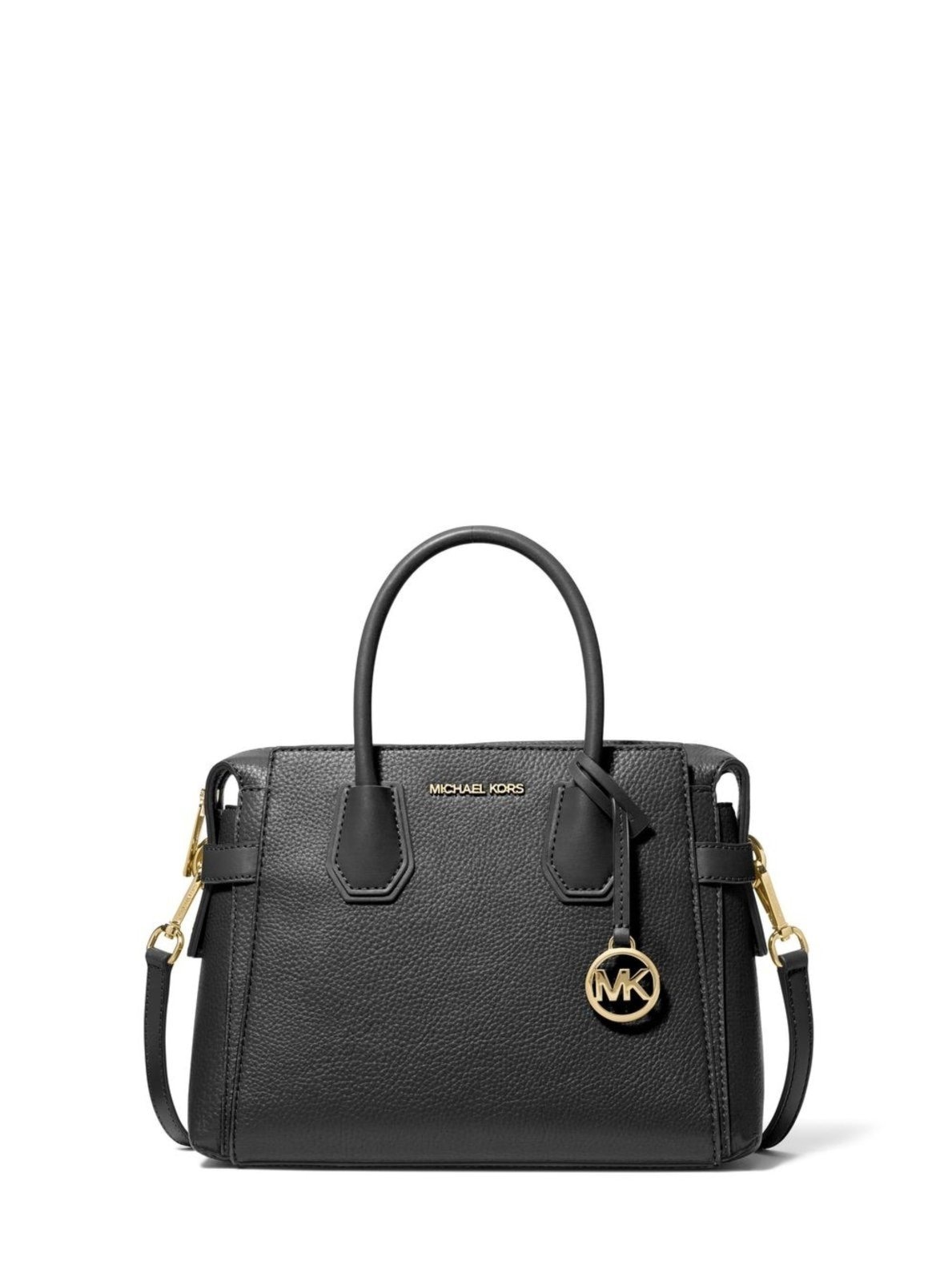 Imagem principal Bolsa Tiracolo Mercer Pequena Em Couro 35S4GM9S1L001 Michael Kors preto