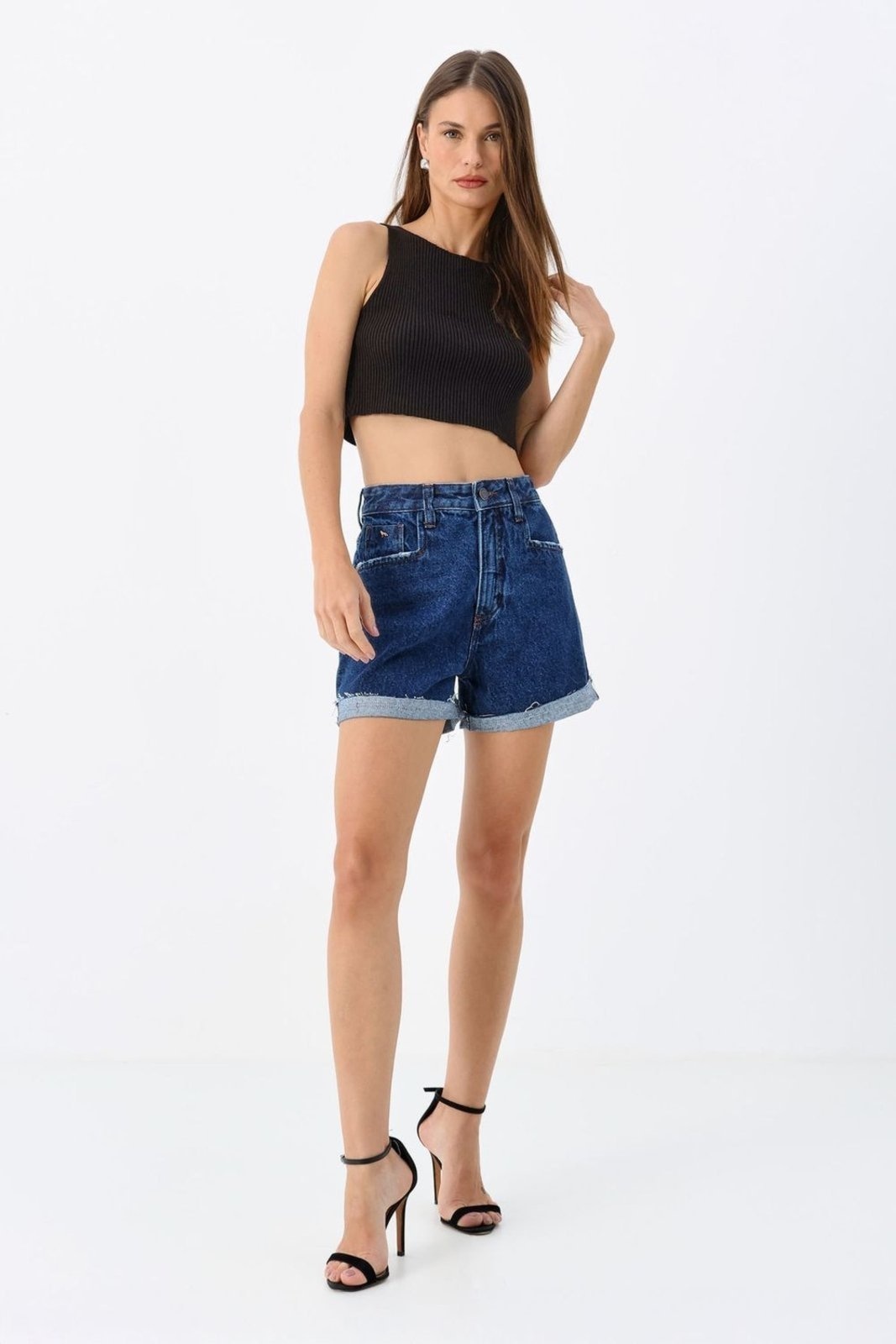 Imagem principal Short Barra Dobrada ACT FEMININO jeans