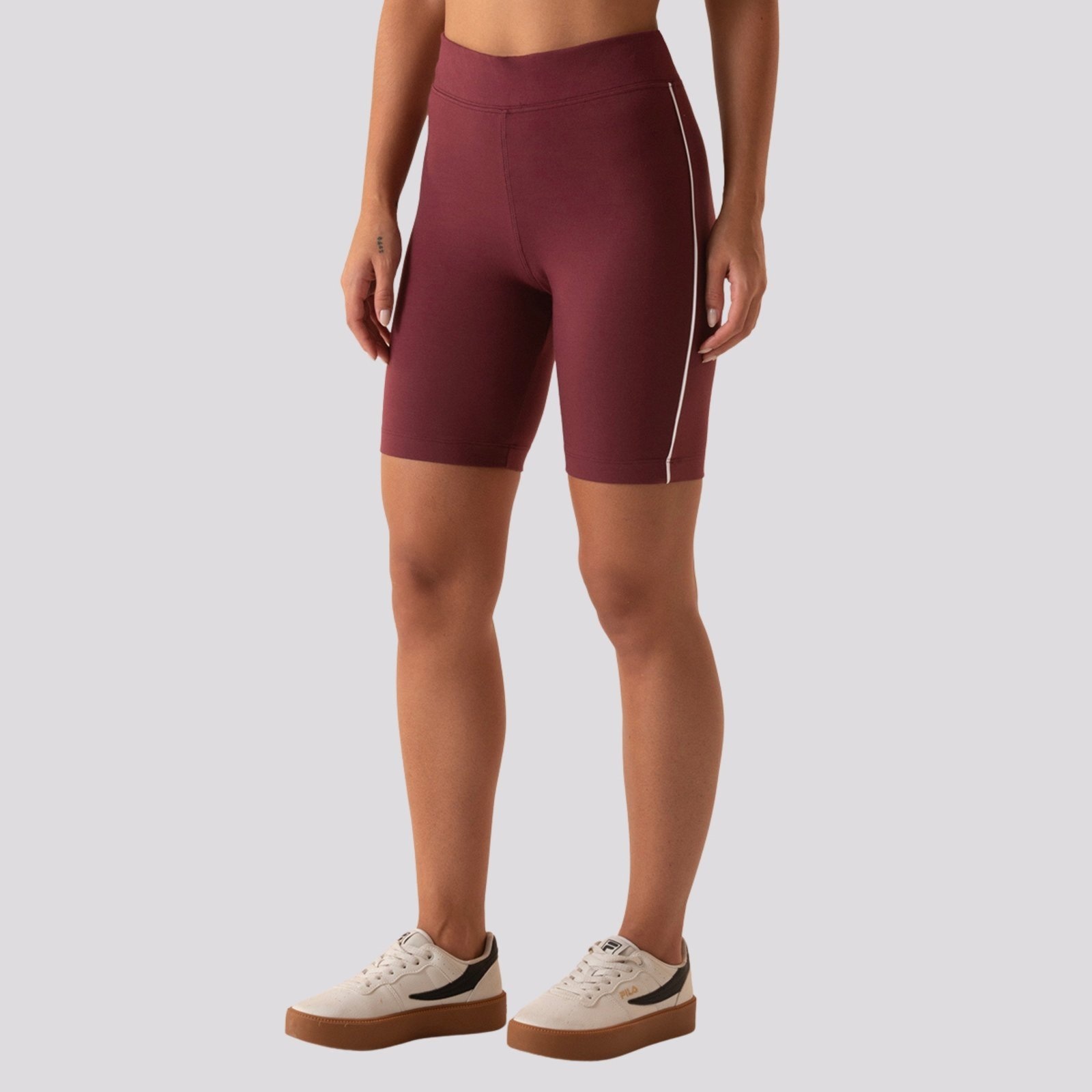 Imagem principal Shorts Fila Mid Life Core Feminino Vinho Fila vermelho