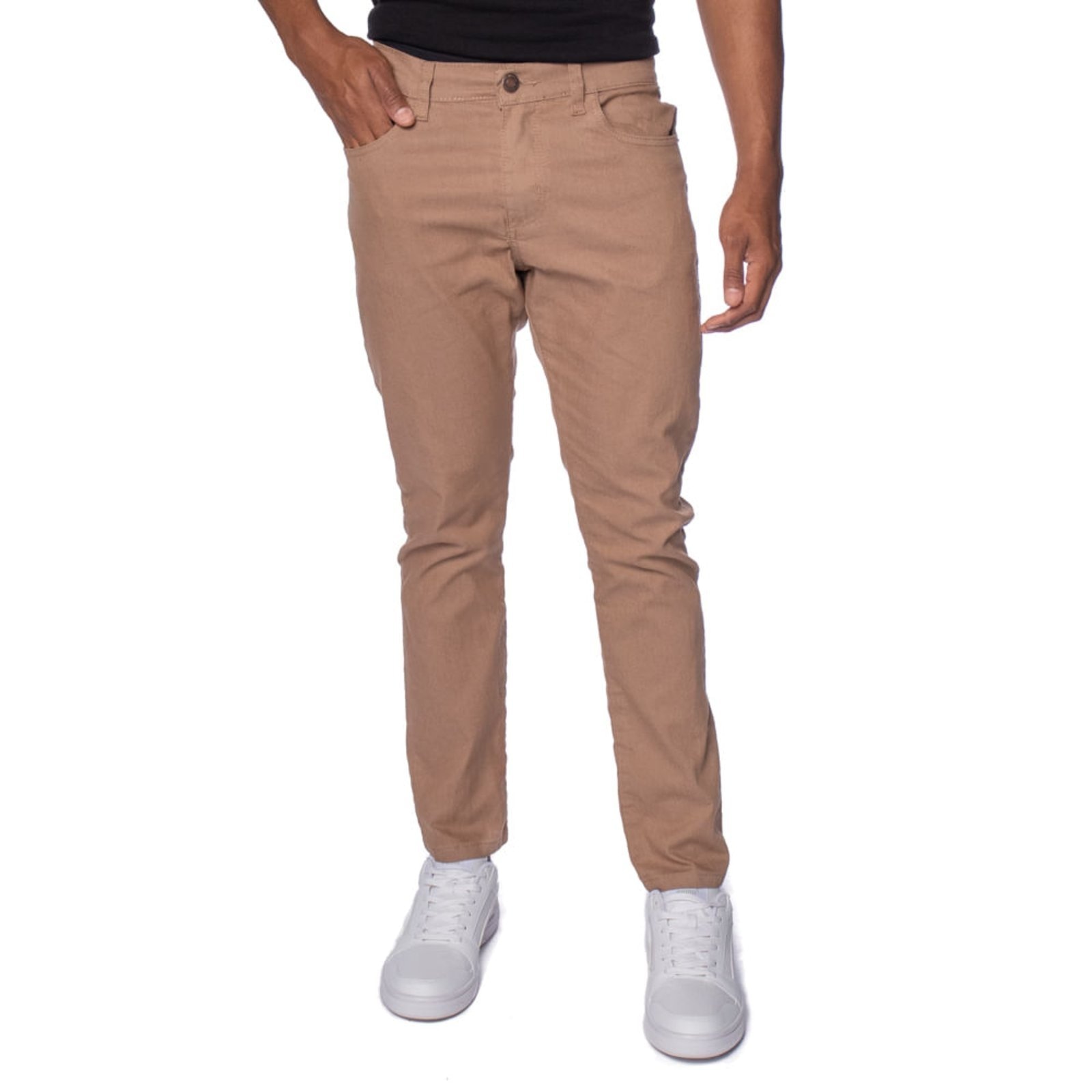 Imagem principal Calça Jeans Masculina Gangster Reta Claro Gangster marrom