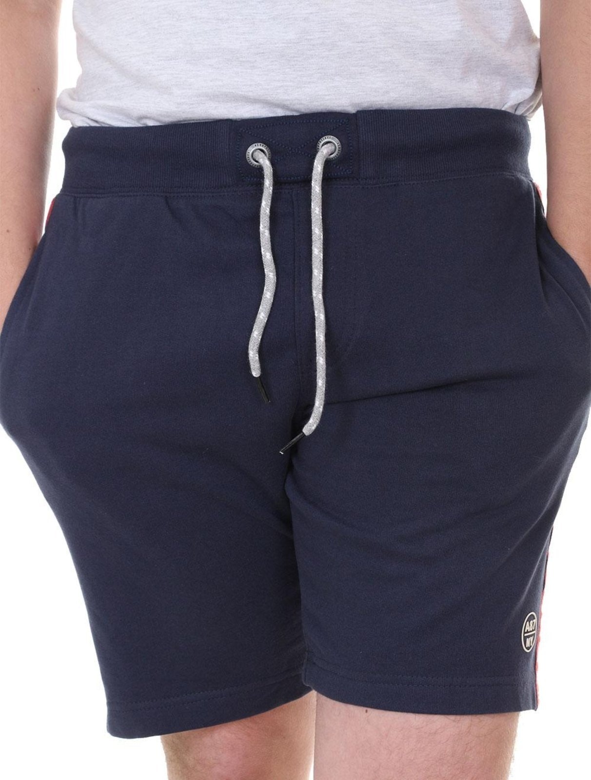 Imagem principal Bermuda Aeropostale Masculina Moletom Side Sash Colors A87/NY Marinho Aeropostale azul