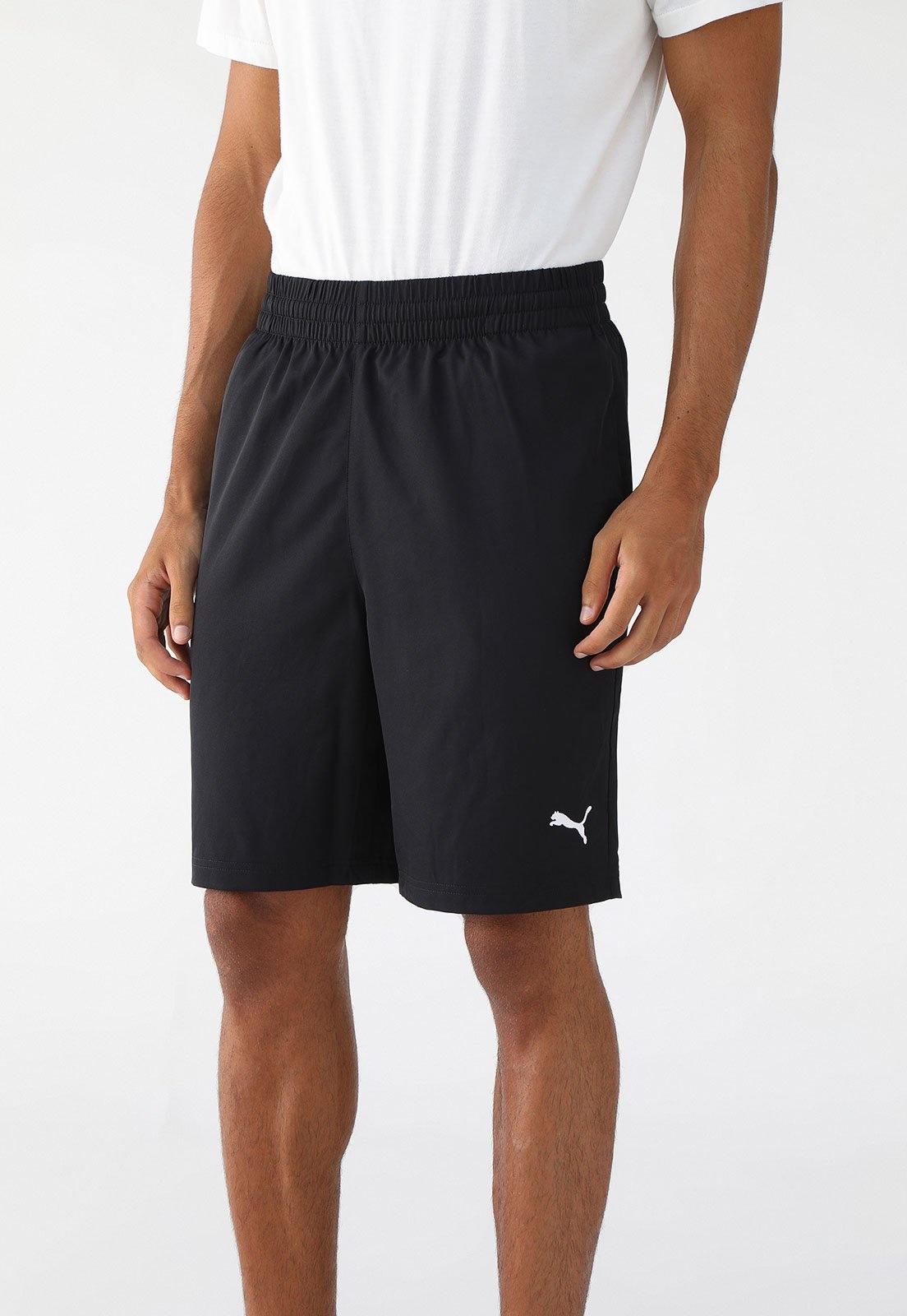 Imagem principal Bermuda Puma Reta Woven Preta Puma preto