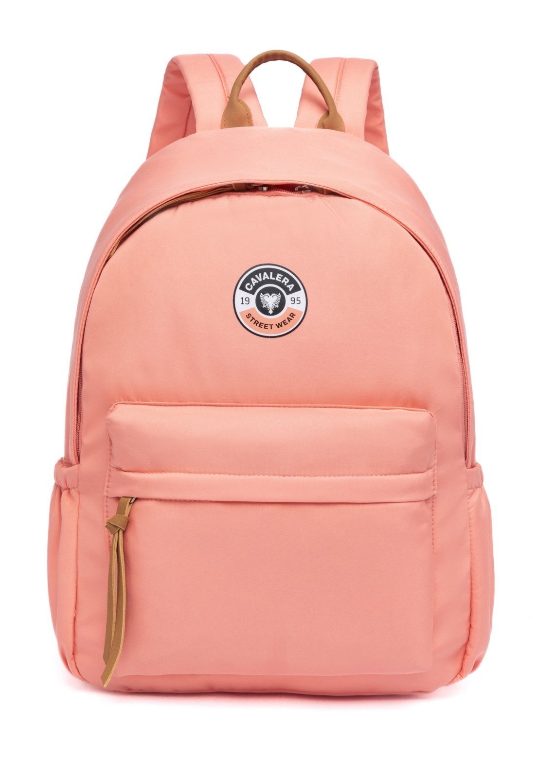 Imagem principal Mochila Bolsa Feminina Escolar Casual Cavalera Faculdade Trabalho Passeio Resistente Cavalera rosa