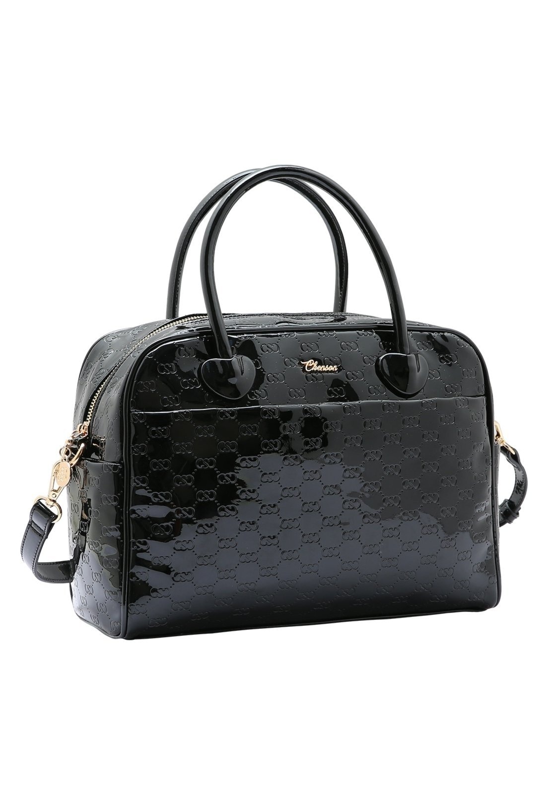 Imagem principal Bolsa Feminina Chenson Original Mini Logo Verniz Mão 3485035 Chenson rosê