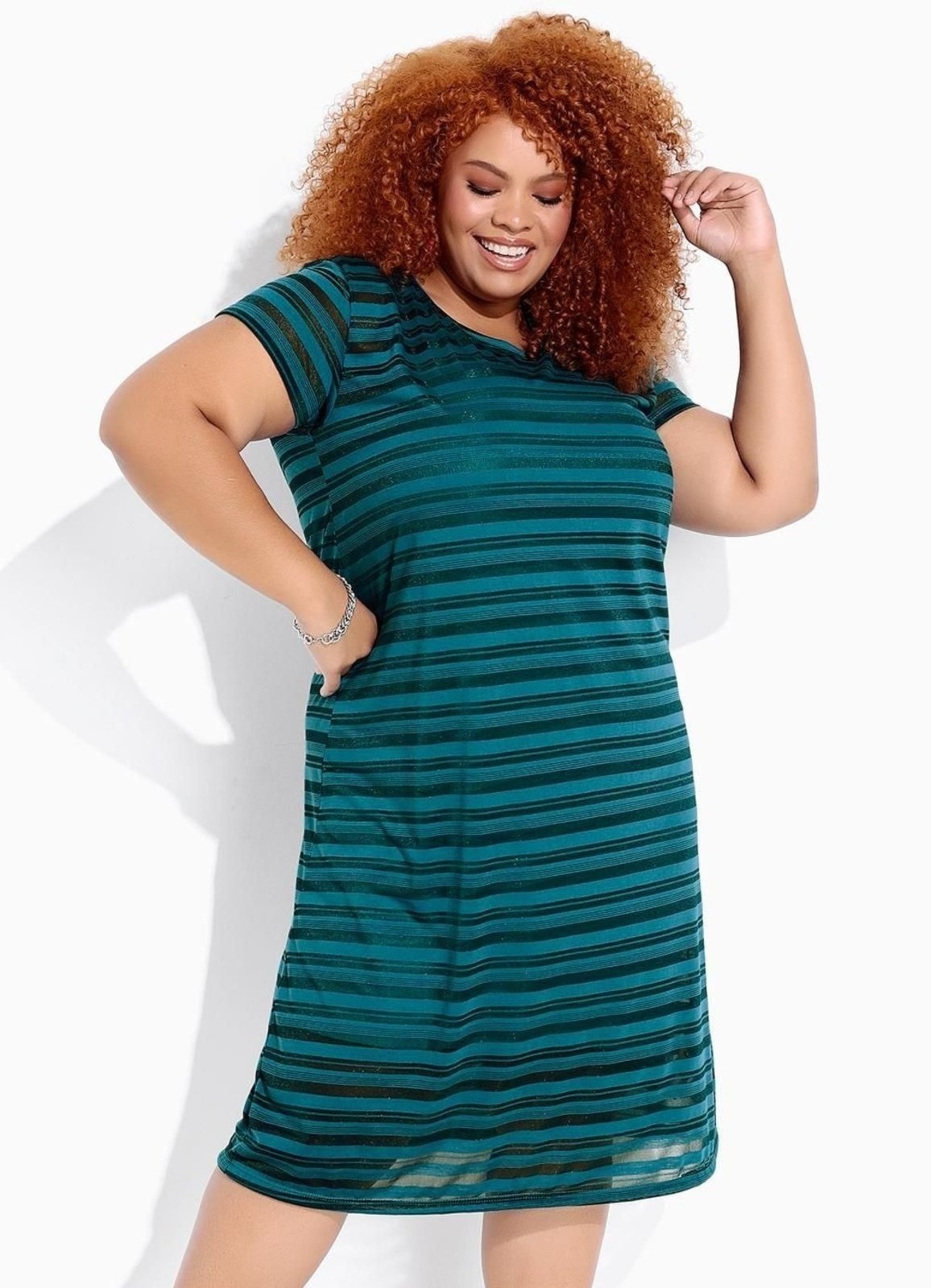 Imagem principal Vestido Em Malha Escuro Marguerite verde