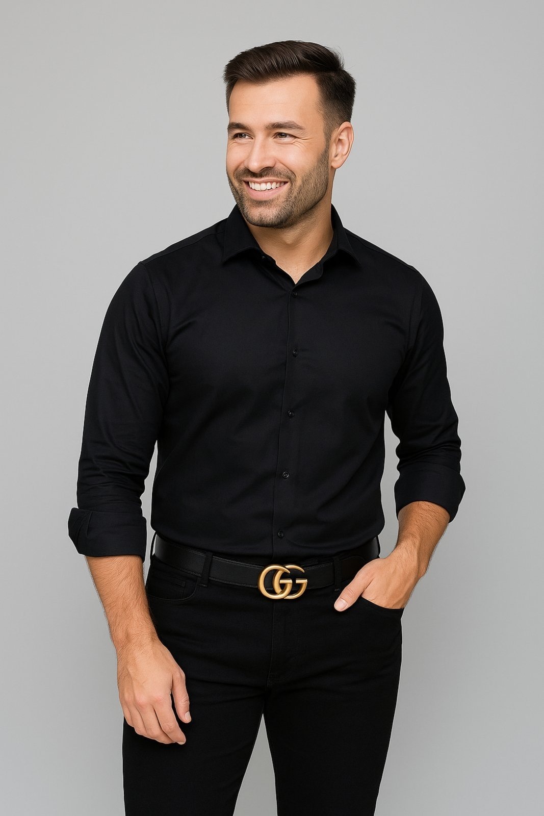 Imagem principal Camiseta Flame D Bell Outlet Fashion Masculina Preta D BELL OUTLET FASHION preto