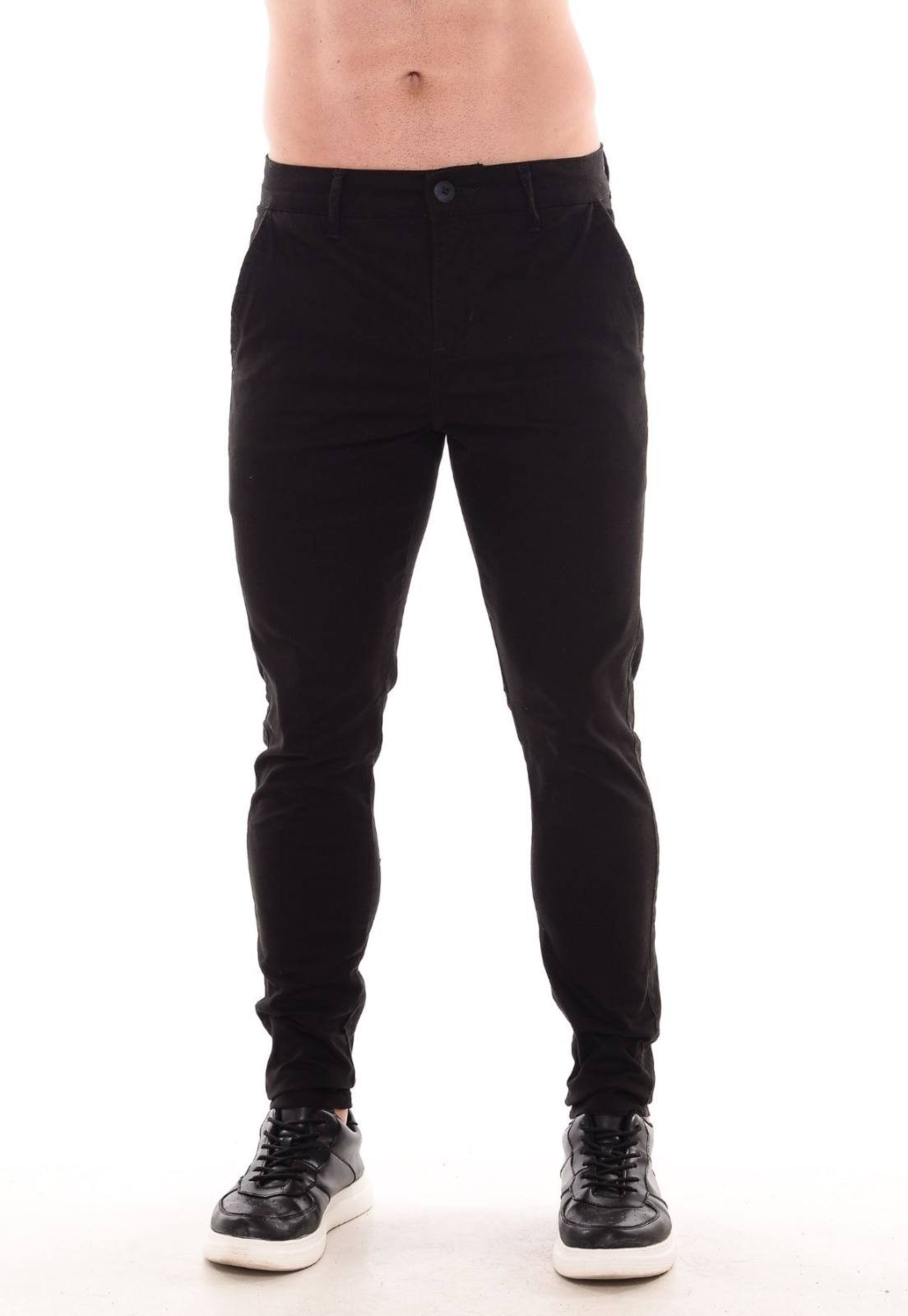 Imagem principal Calça Slim Masculina Mys Jeans Elastano Linha Premium Ethereal Jeans preto